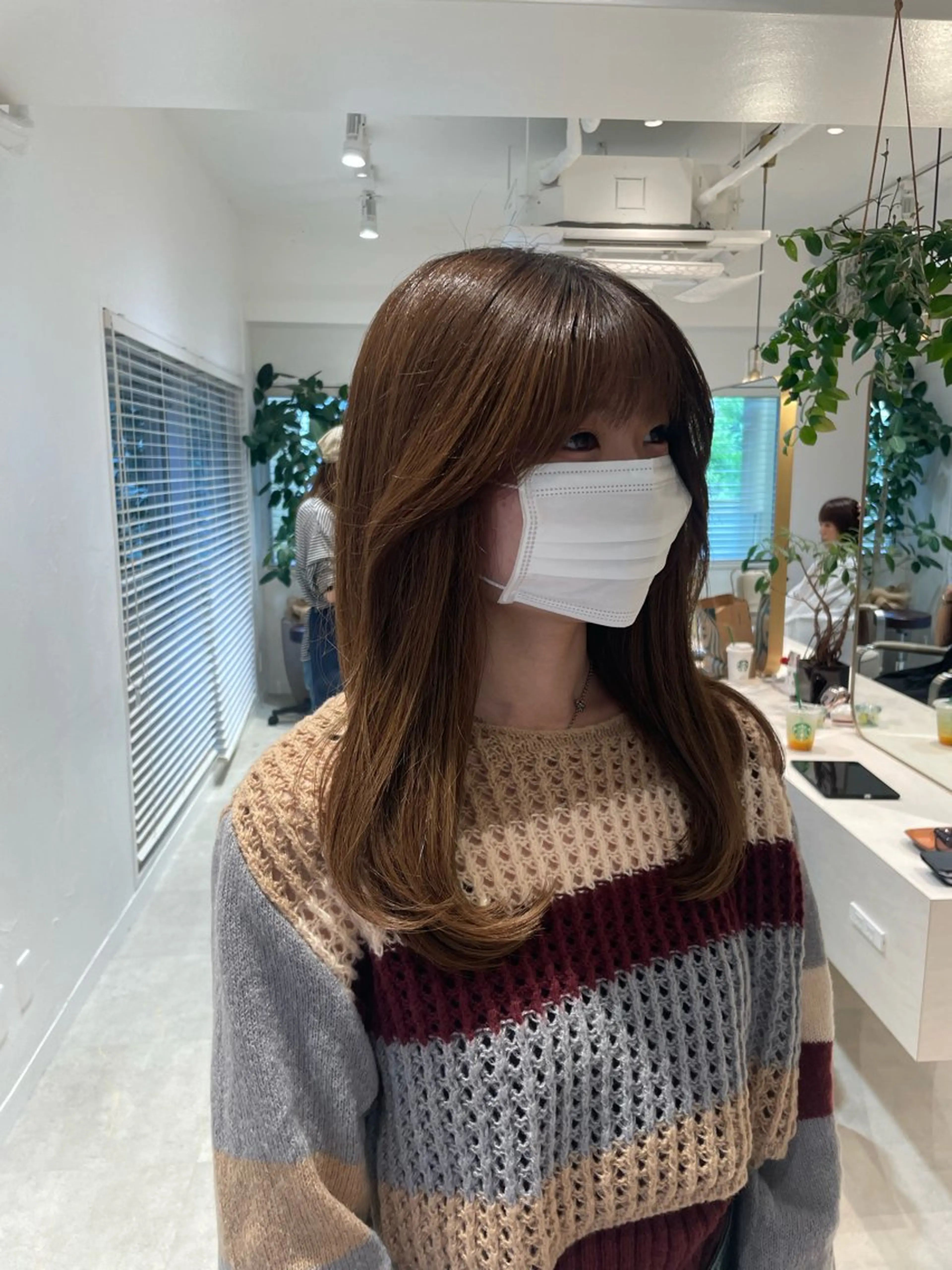 ロング BRIGHT所属・🤍恵比寿/透明感/ 小顔カット🤍アズサのヘアスタイル