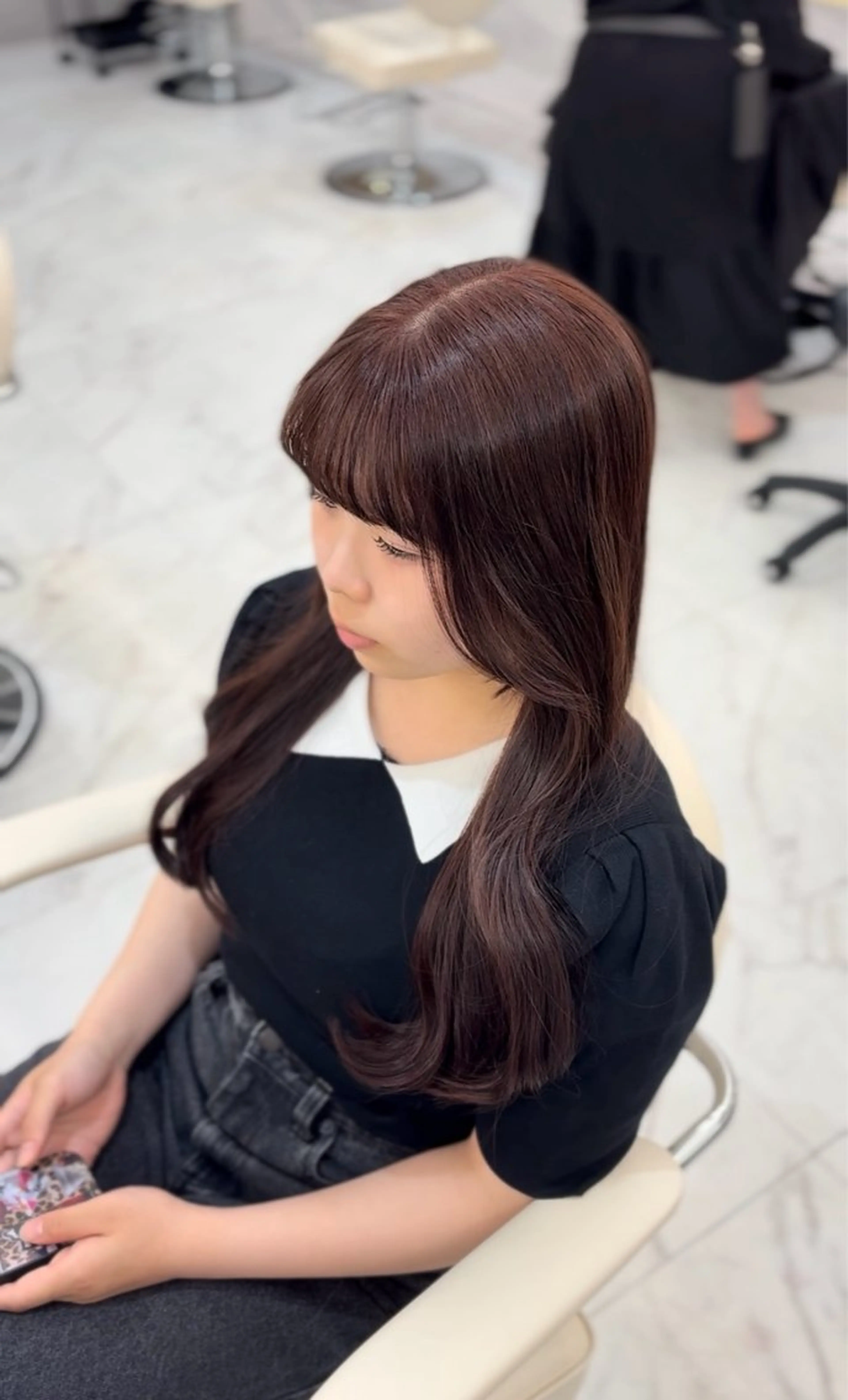 ロング ヘアカラー 梅田／韓国ワンホン coco🪽🫧のヘアスタイル