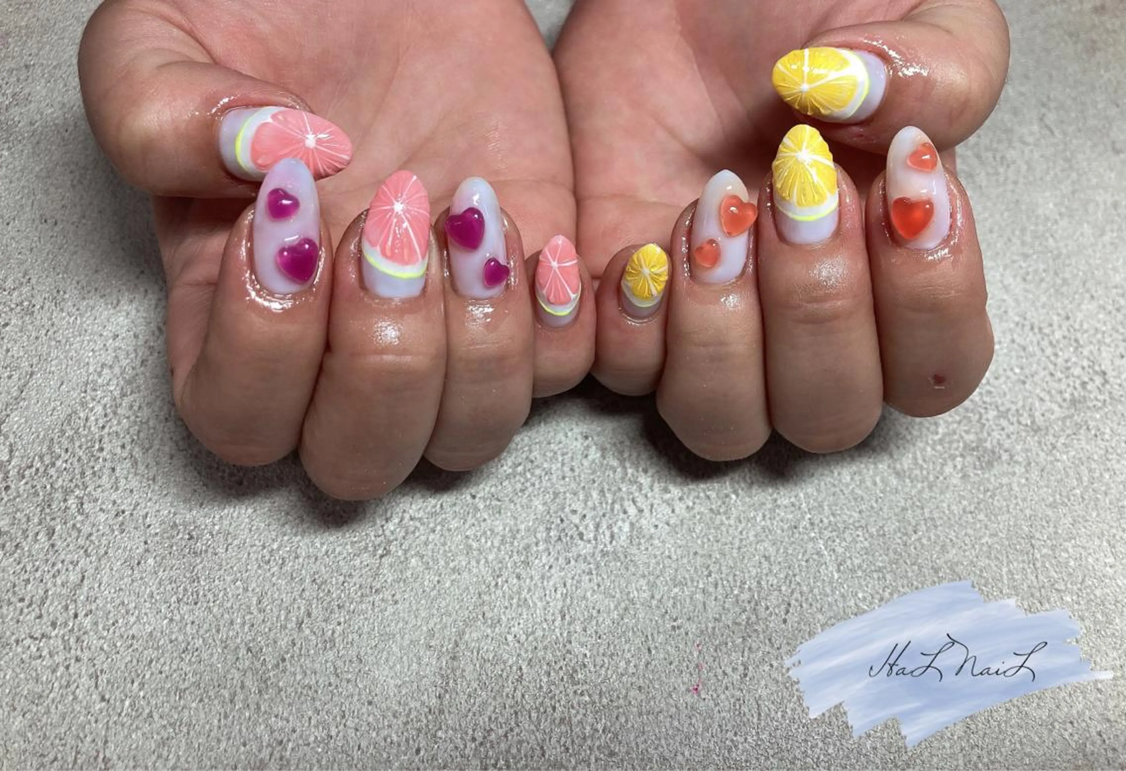 ネイル ハンドネイル HaL NaiLのネイルデザイン