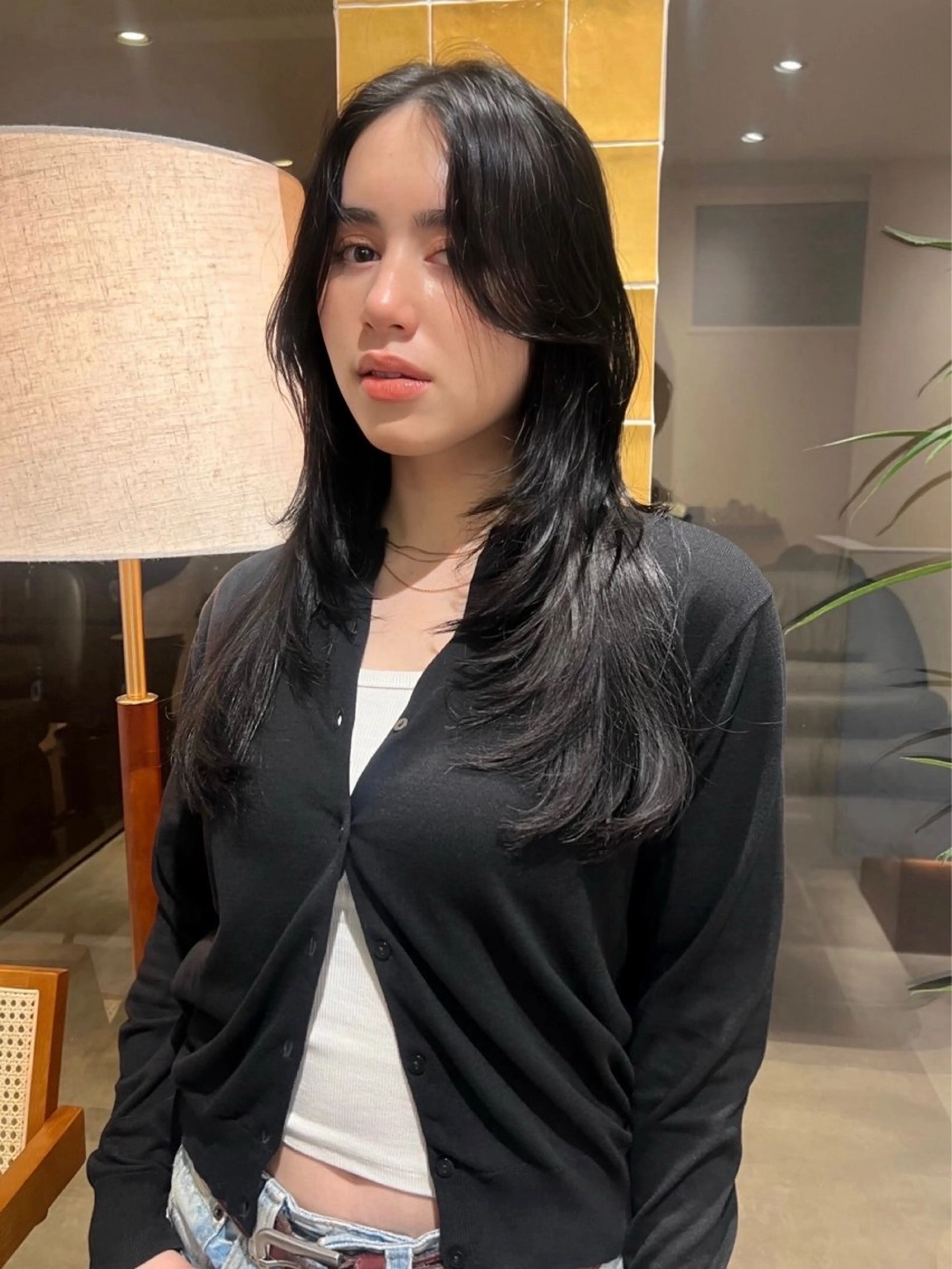 ロング カラー レイヤー/ 透明感SHIMAのヘアスタイル