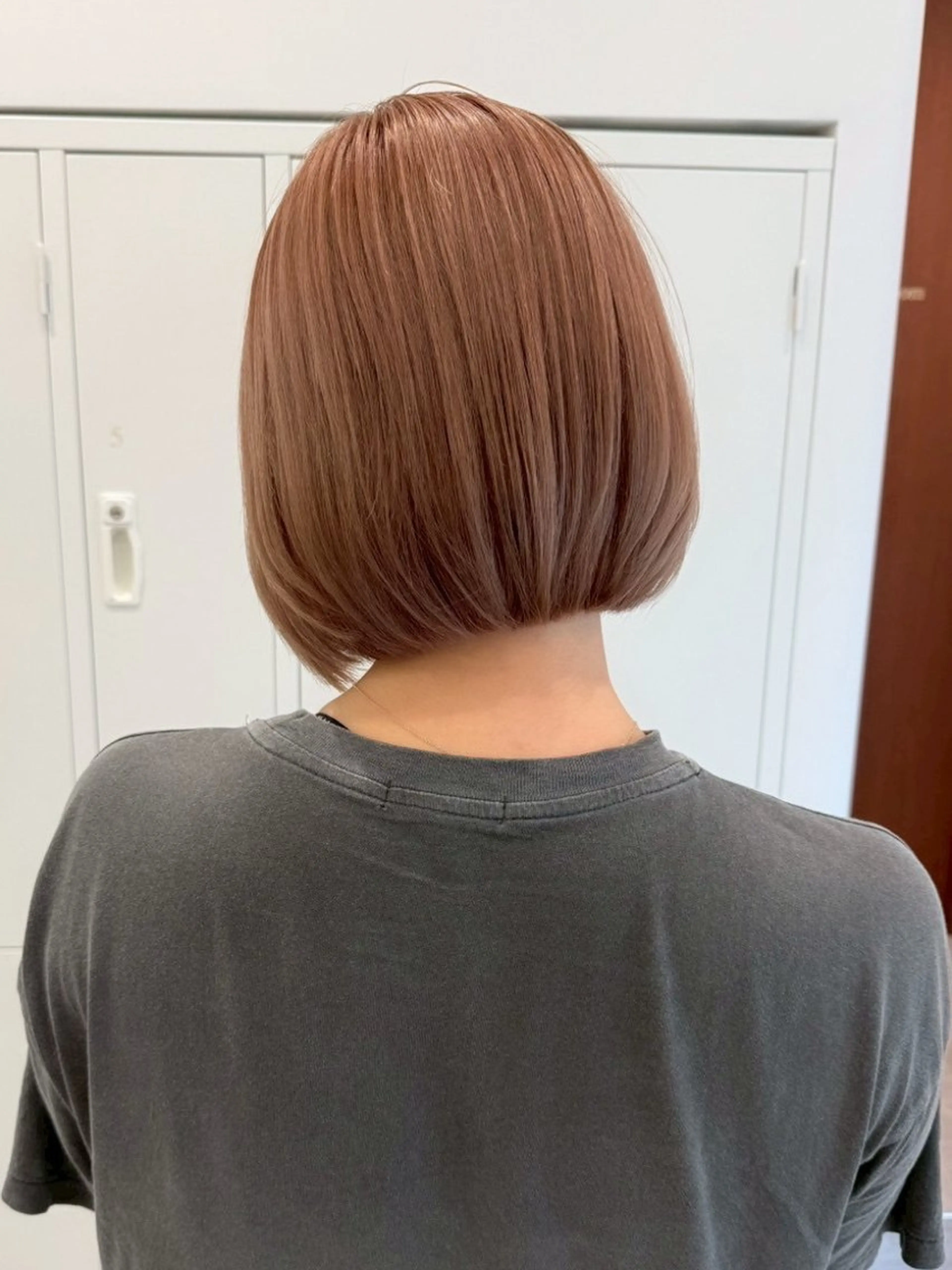 ショート カラー カット ヘアカラー トリートメント 🪼ボブ/ミニボブ レイヤーボブ🪼のヘアスタイル