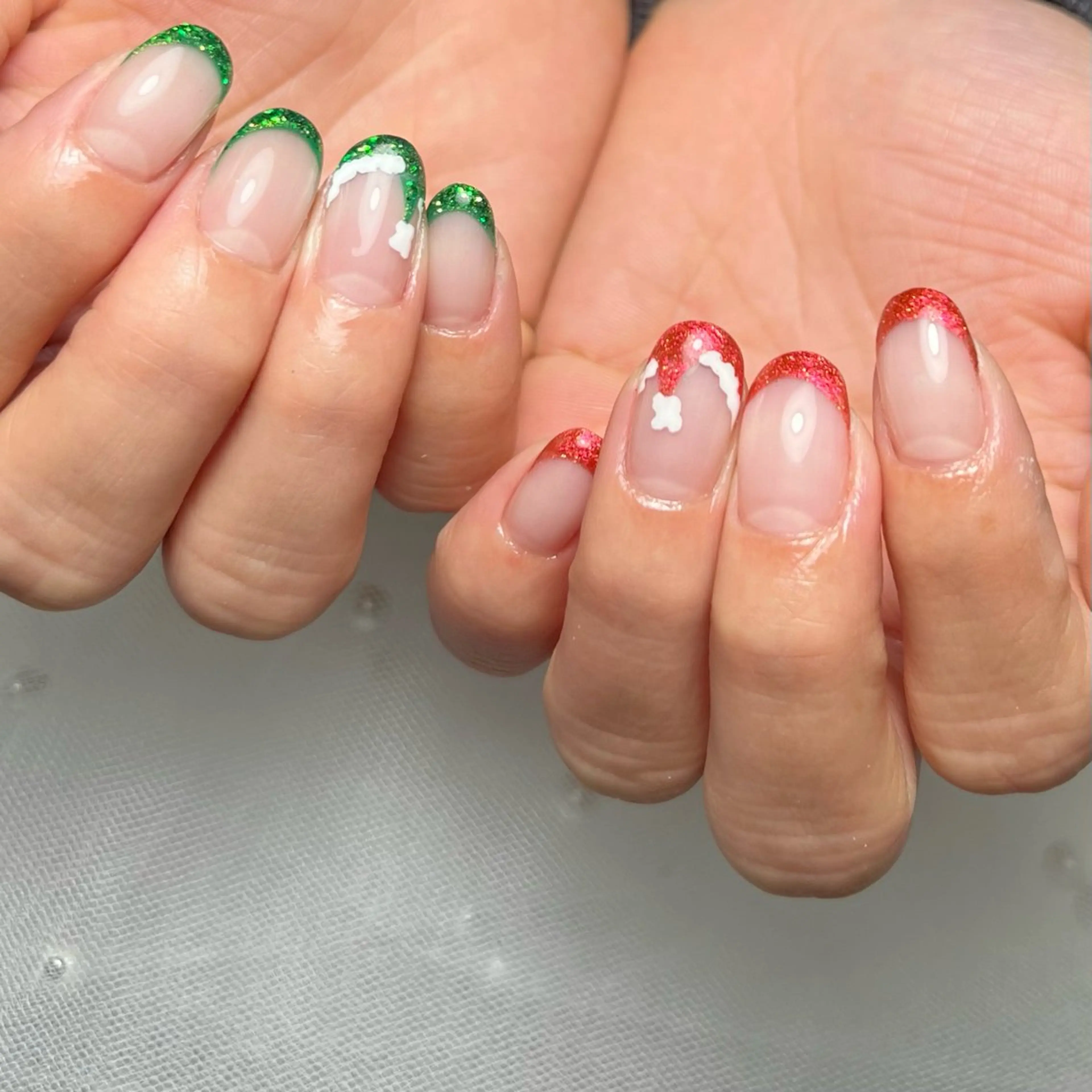 ネイル アートネイル クリアネイル フレンチネイル ハンドネイル 港区ネイル🌼*･ Shainon池田のネイルデザイン