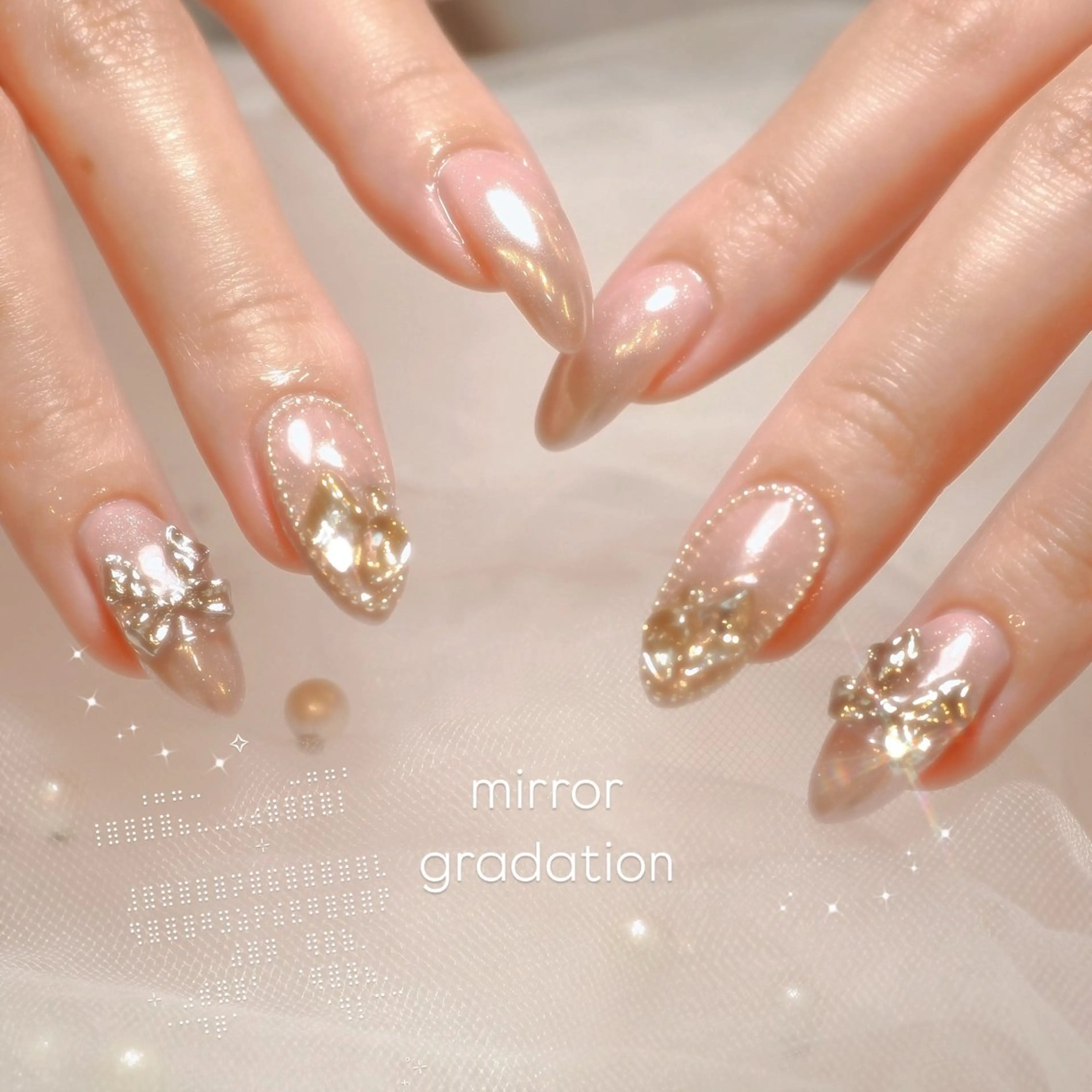 ネイル アートネイル 持ち込み 🫧ルミーネイル アイラッシュ博多🫧のネイルデザイン