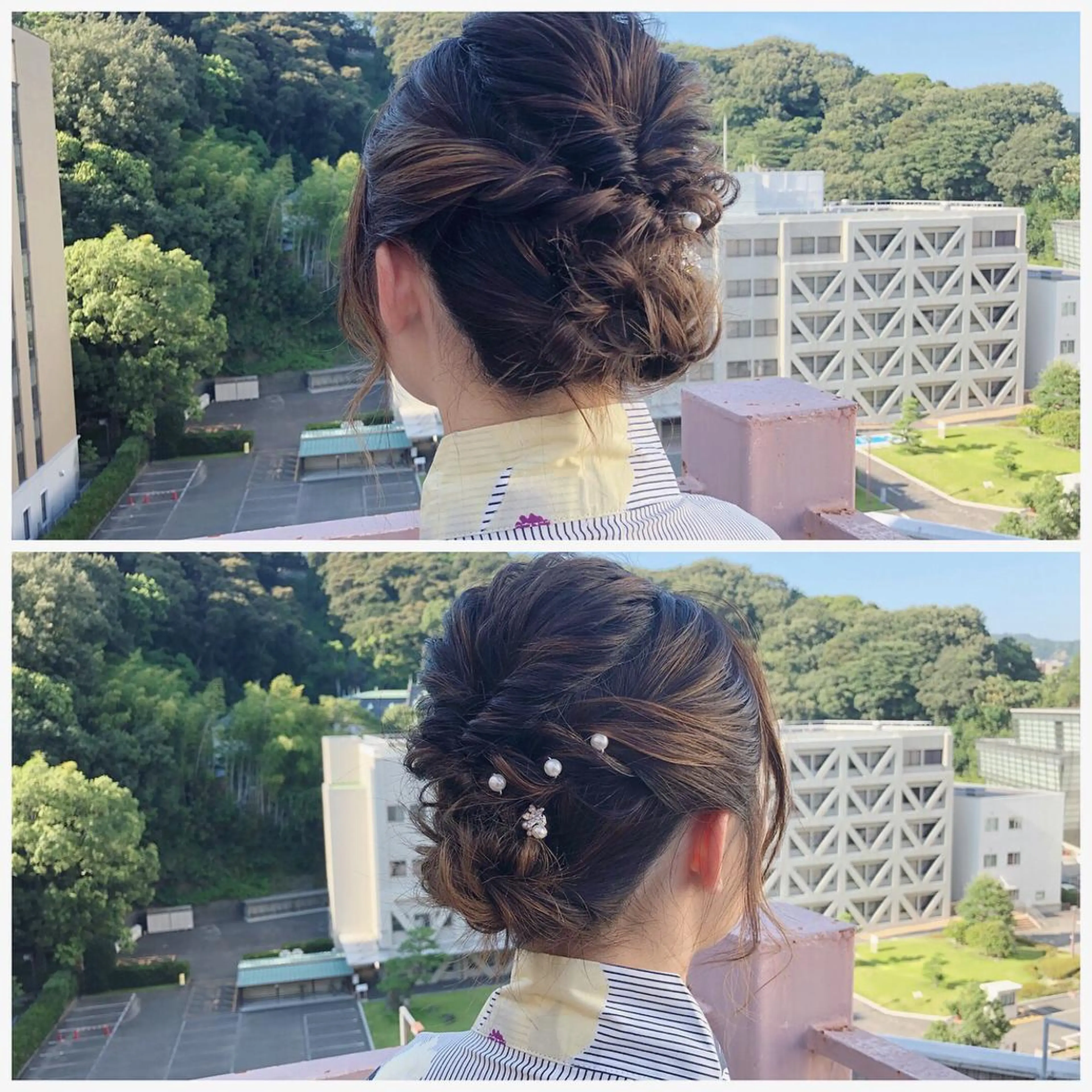ヘアアレンジ 浴衣 Viage （ビアージュ）のヘアスタイル
