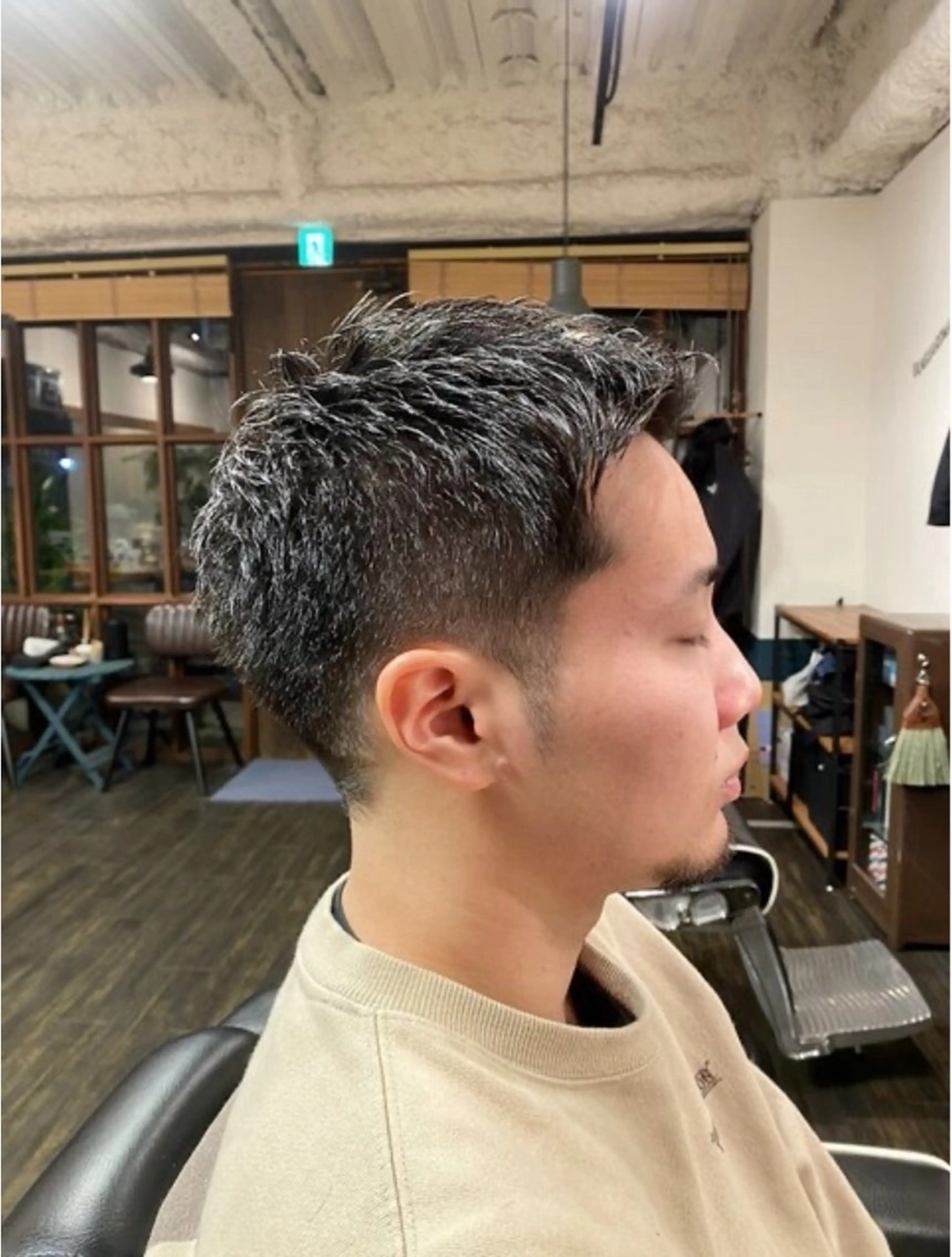 ショート メンズ カット 早稲田/メンズ専門 /フェード/葛西裕季のヘアスタイル