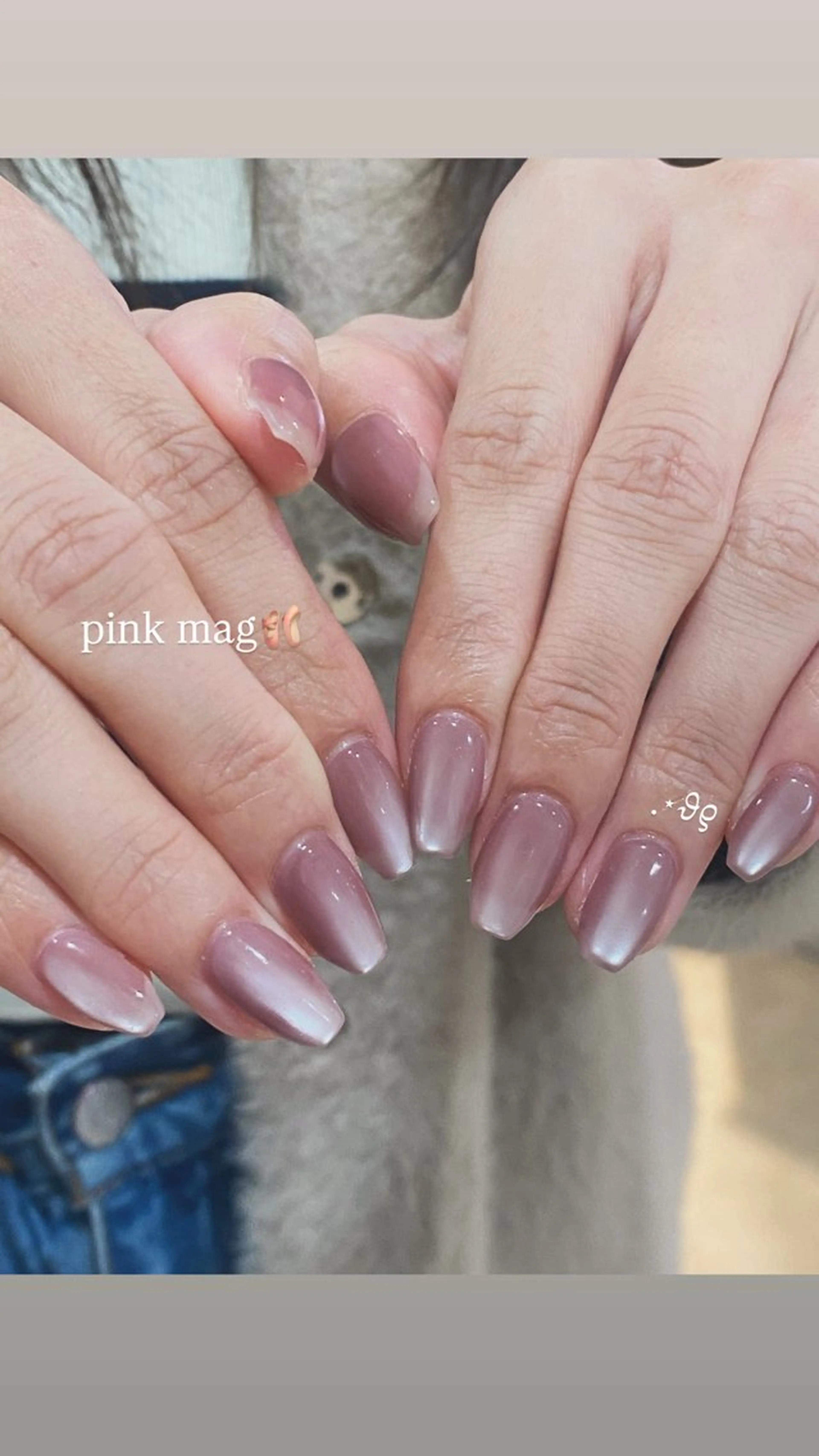 ネイル フレンチネイル グラデーション 氷ネイル・うるうるネイル 韓国ネイル マグネットネイル Bianca 今池店 Nishikawaのマツエク・マツパデザイン