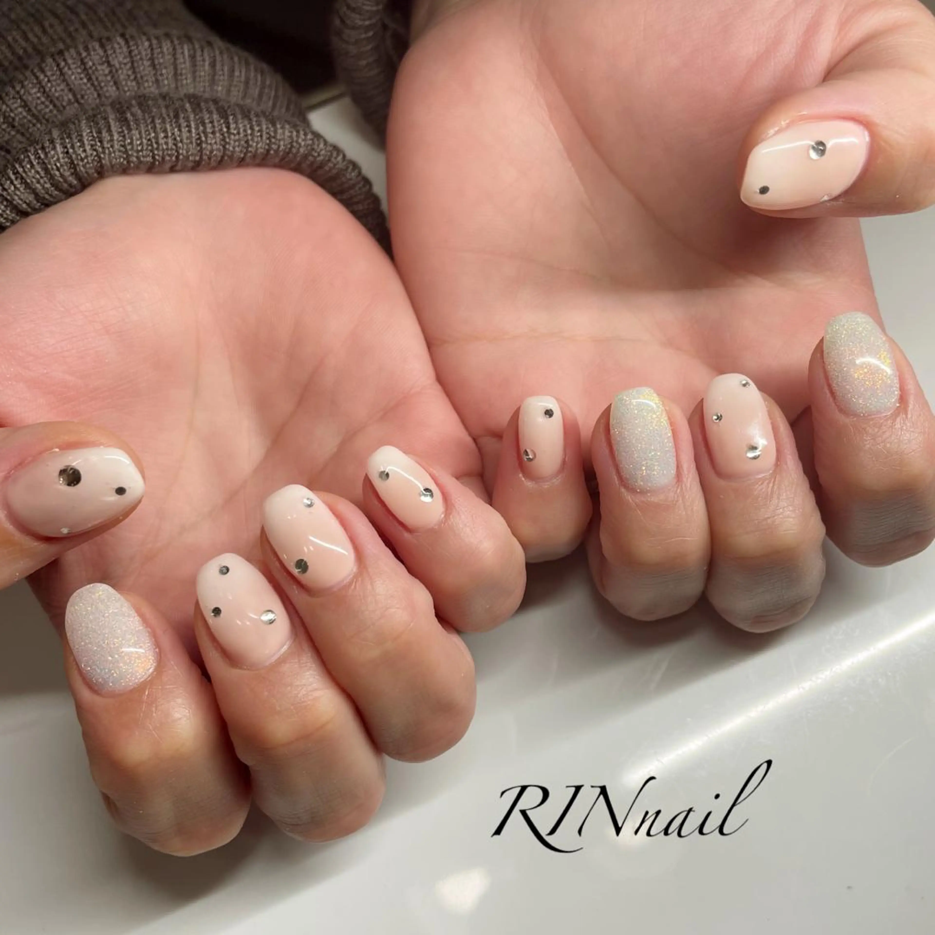 ネイル ハンドネイル ハンドケア RIN HOMEnailのネイルデザイン