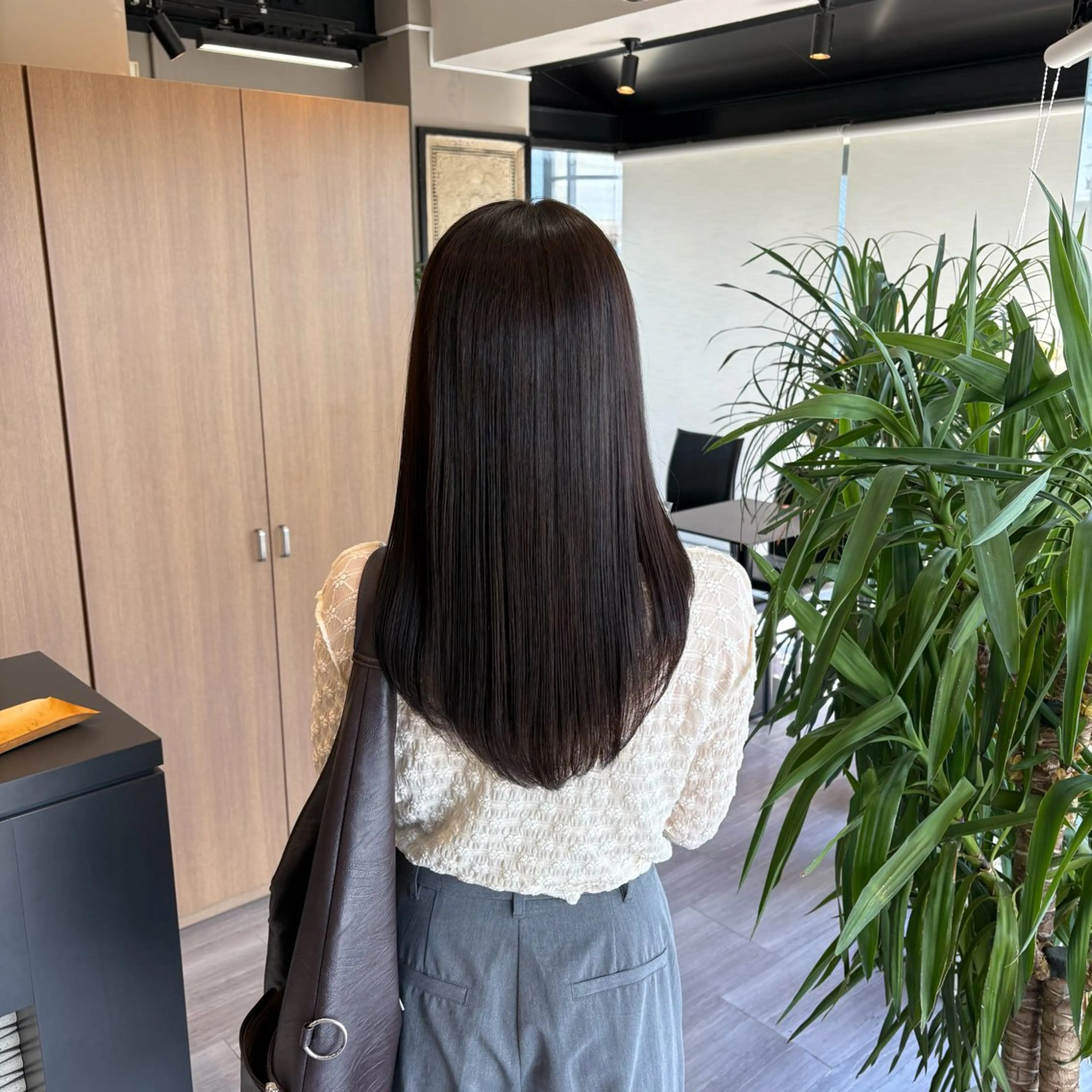ロング ヘアカラー トリートメント arika マユのヘアスタイル
