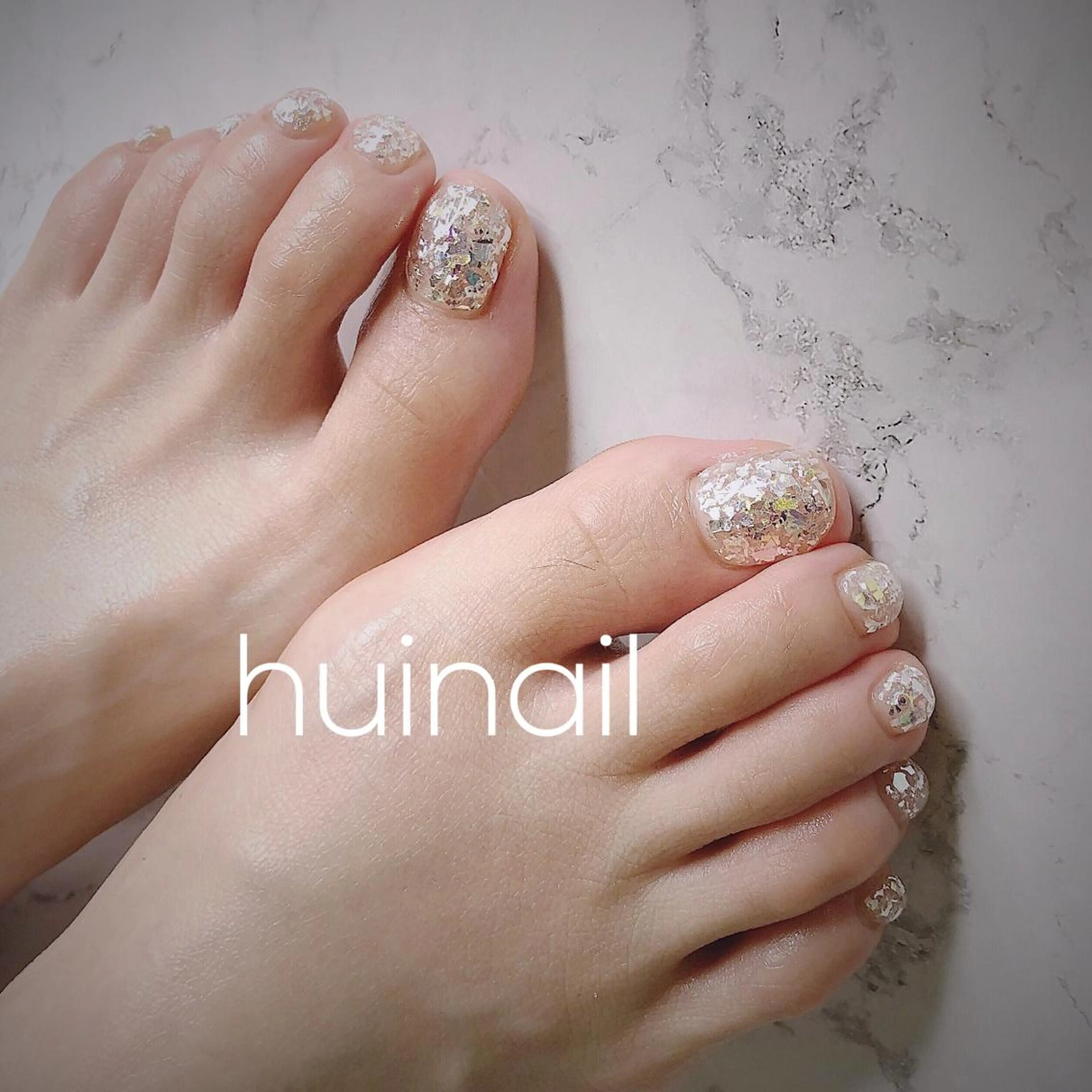 ショート めぐみのネイルサロン スタッフ練習のネイルデザイン