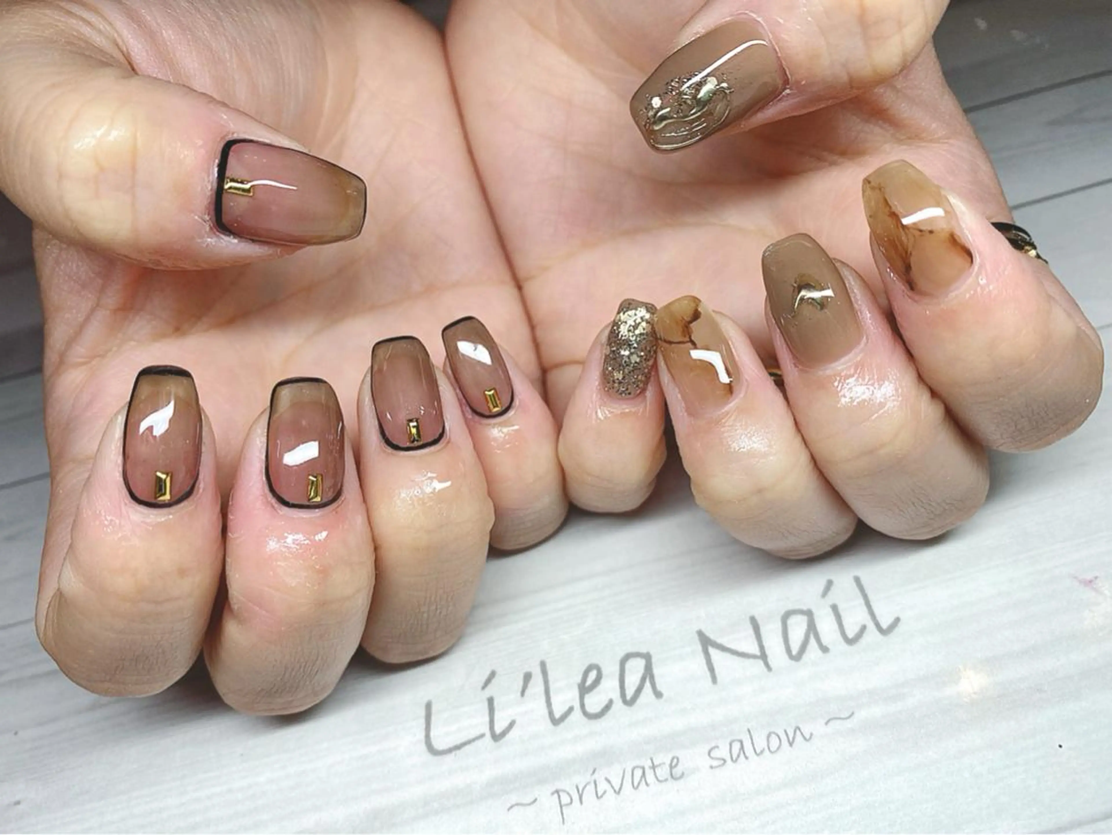 ネイル Li'leaNail AINAのネイルデザイン