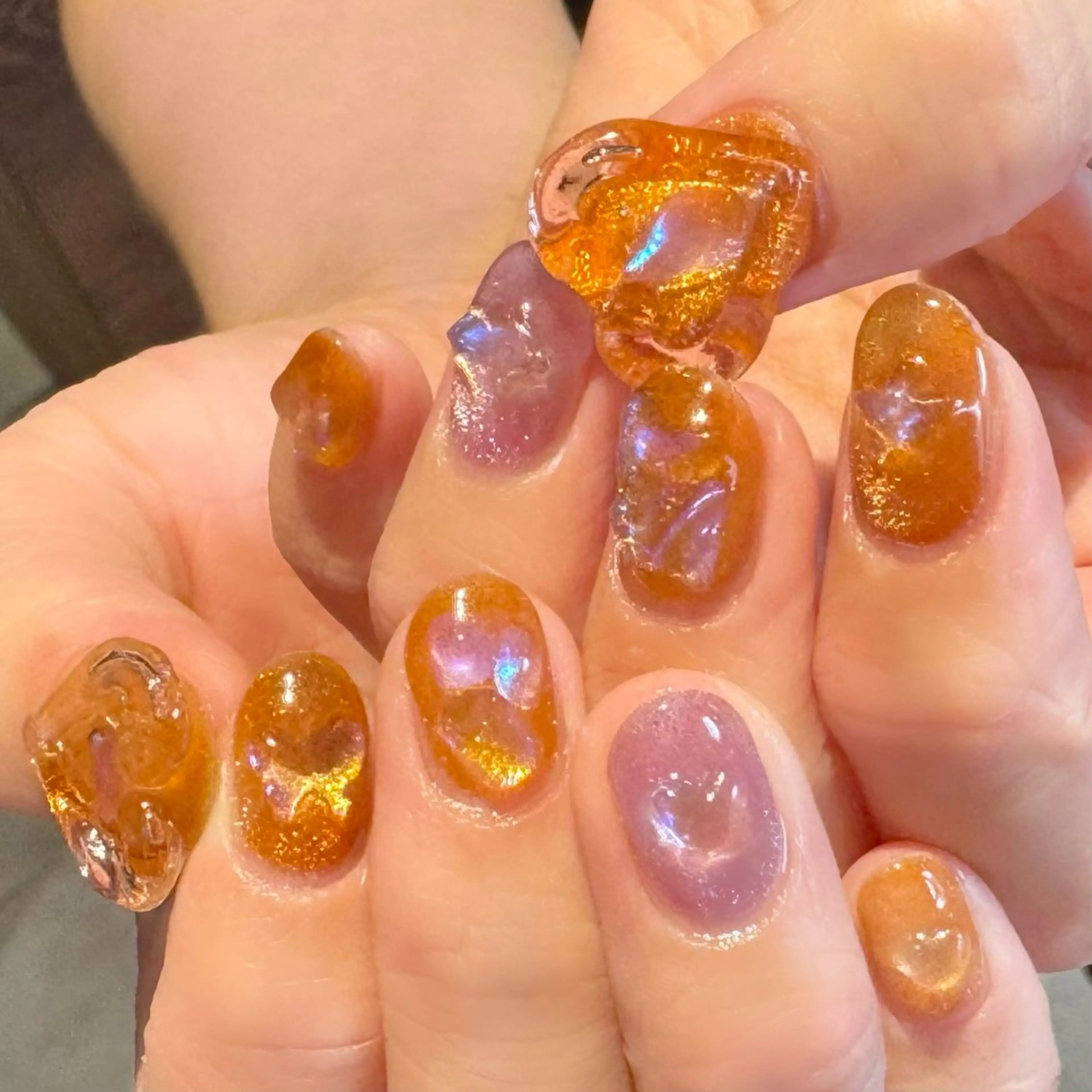 ネイル 持ち込み ハンドネイル HAIR&MAKE EARTH 浦添店所属・EARTH浦添店 村吉のネイルデザイン