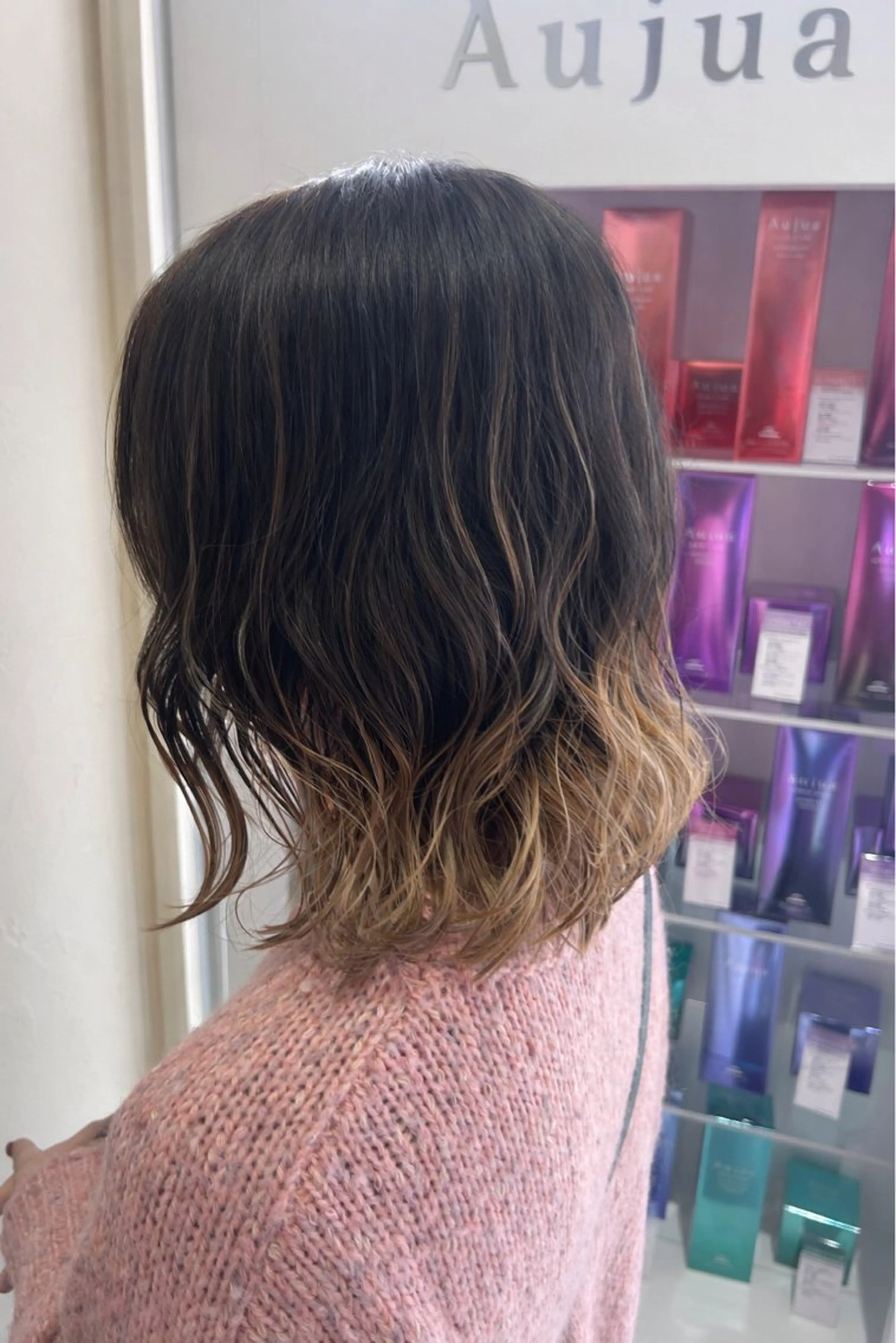 セミロング パーマ 井上 萌のヘアスタイル