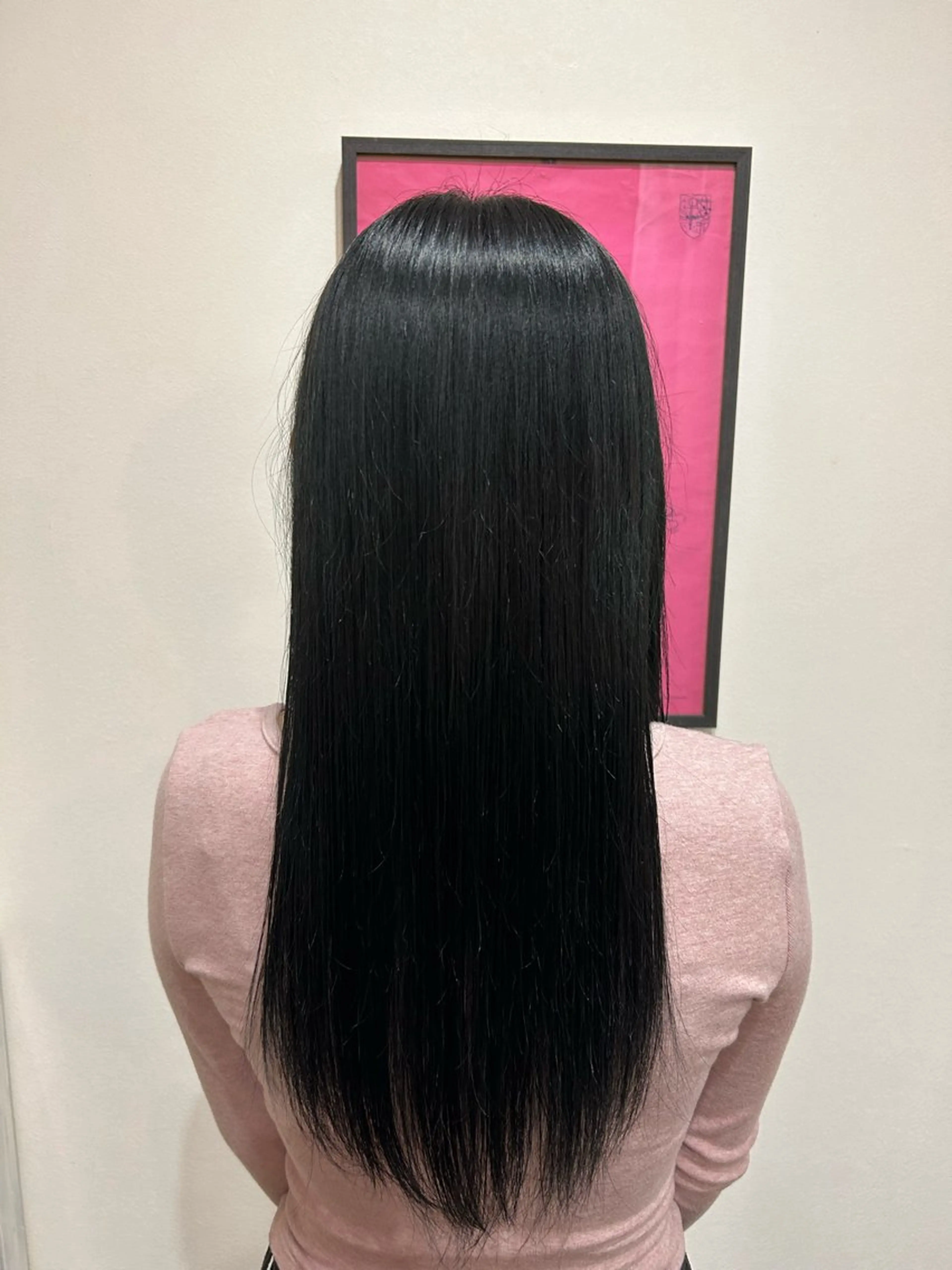 ロング カラー 久保田 優のヘアスタイル