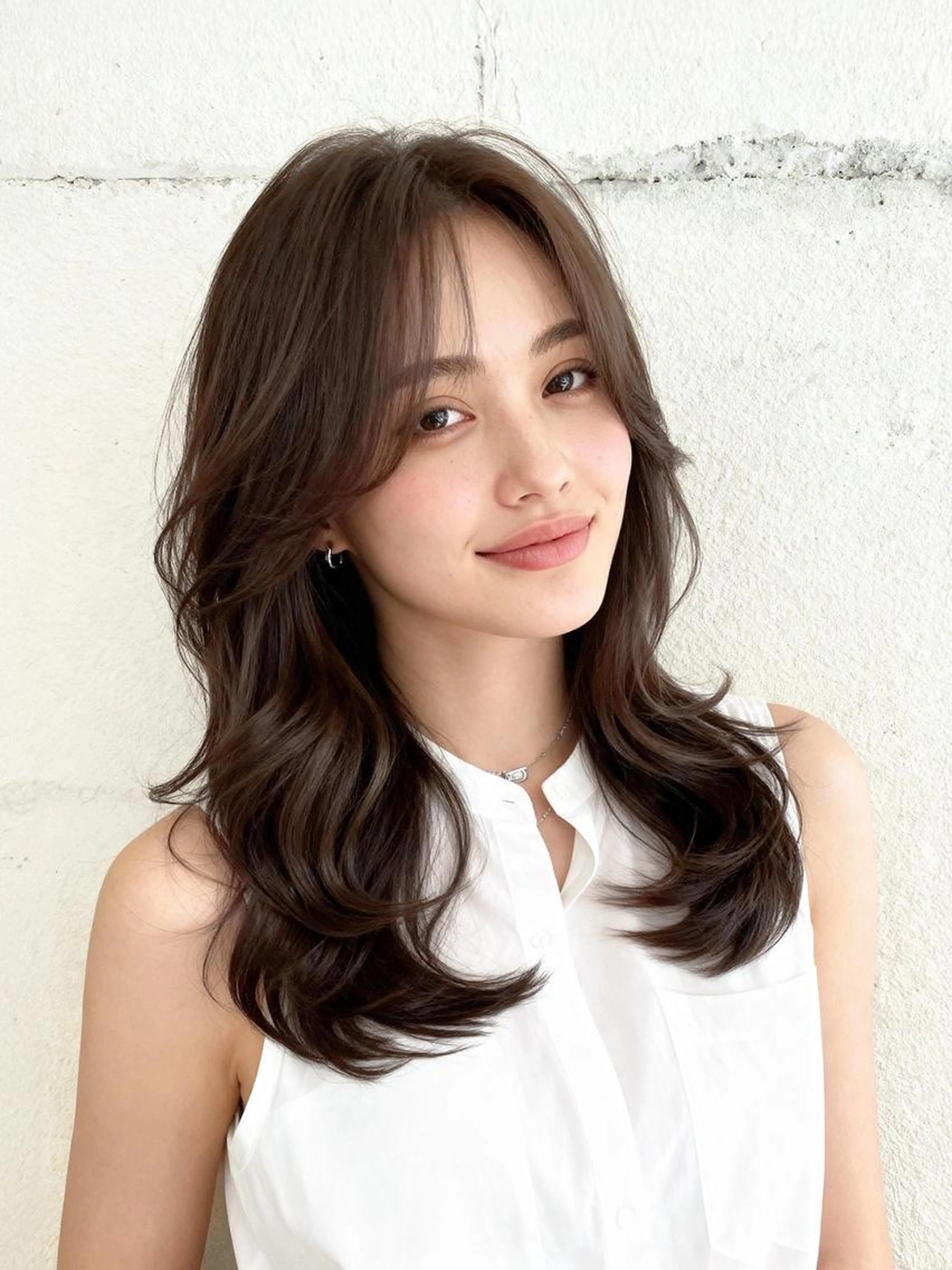 🌿美髪カット+ブリーチなし透明感カラー+トリートメント🌿の写真