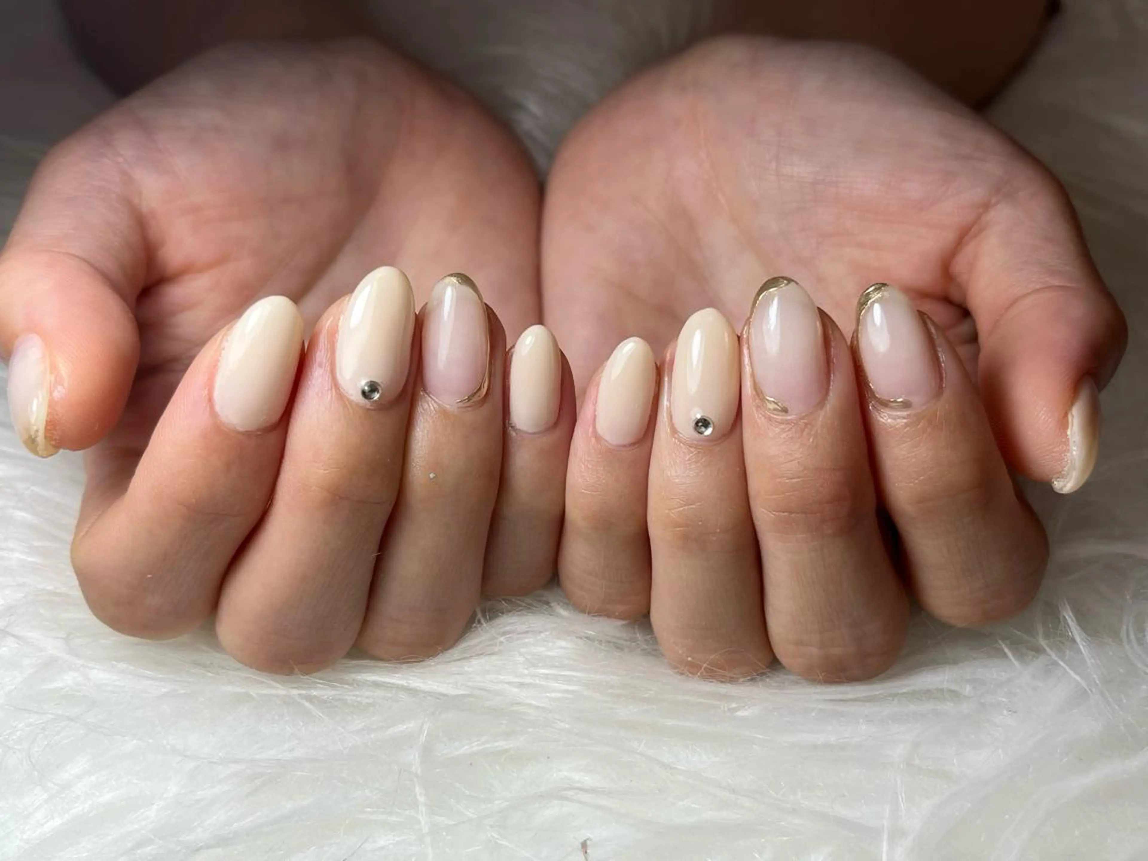 ネイル ミラーネイル ワンカラーネイル ハンドネイル Era nailのネイルデザイン