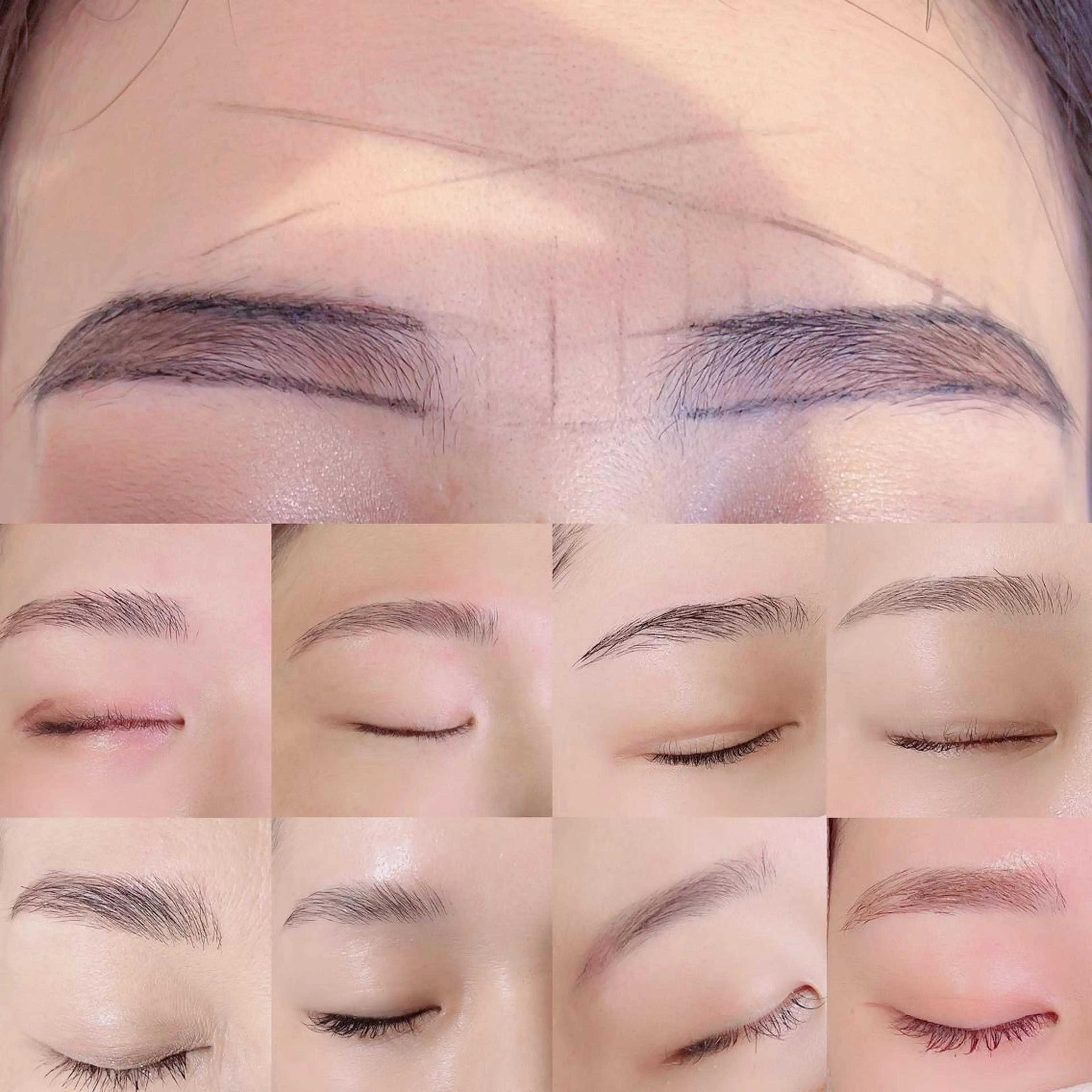 アイブロウ 眉毛ワックス脱毛 美崎 美乃のマツエク・マツパデザイン