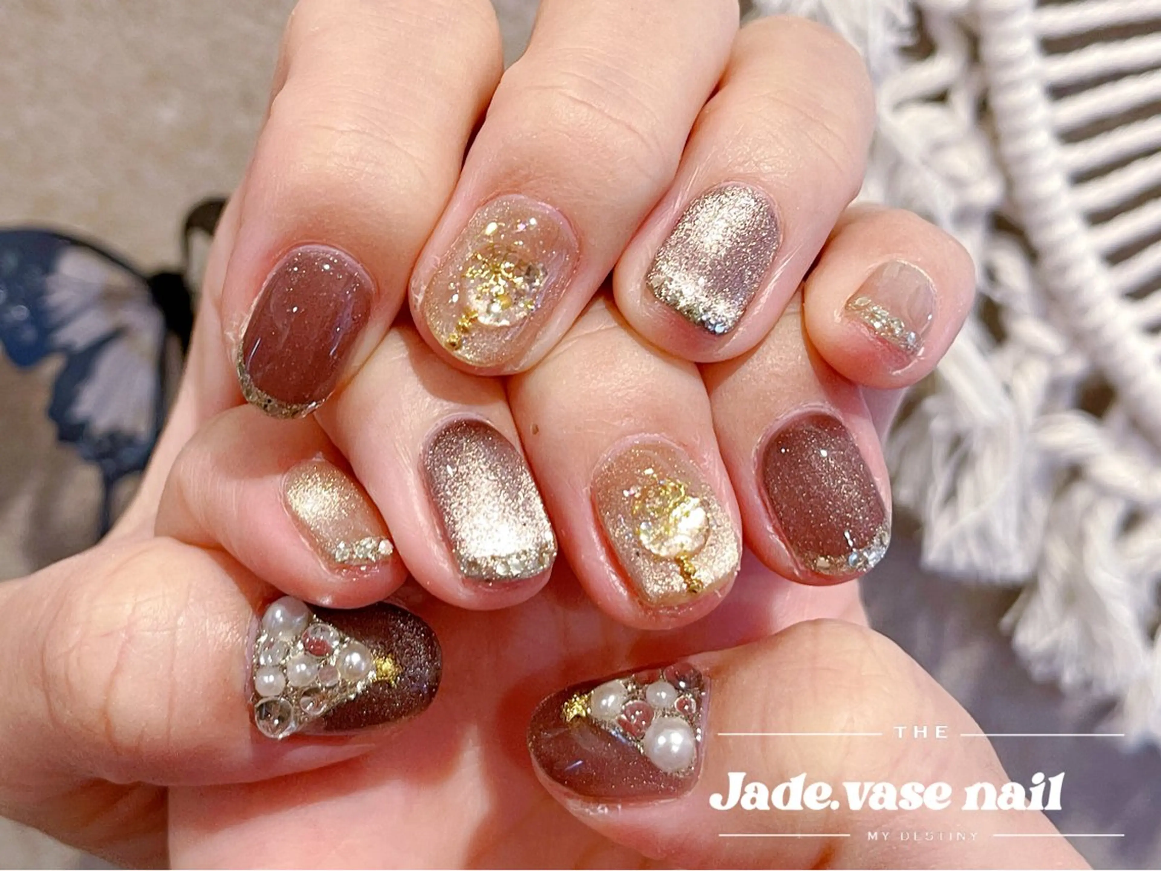 ネイル ✰Jade.vase 银座のネイルデザイン