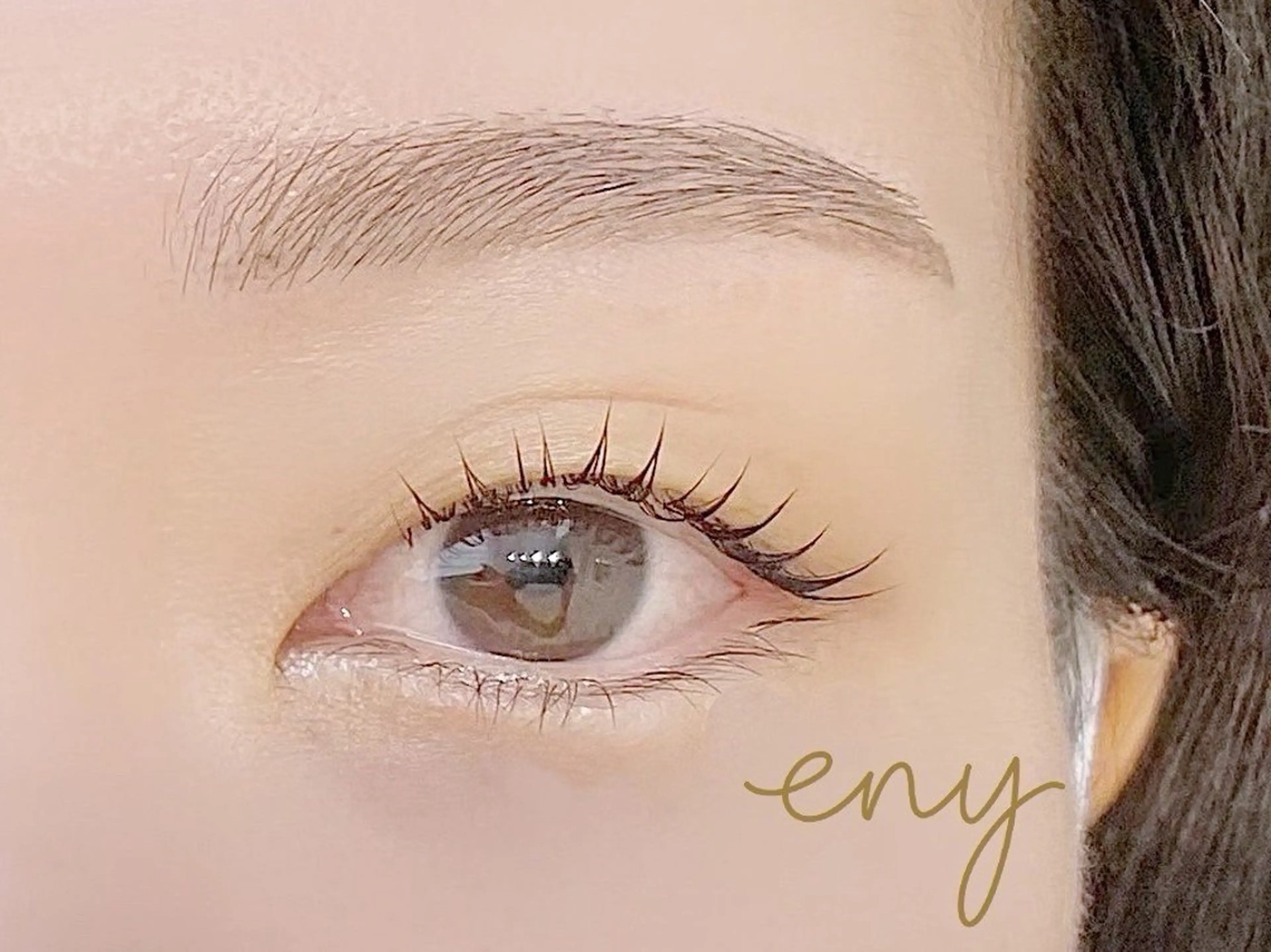 マツエク・マツパ ナチュラル 一重×まつ毛パーマ まつ毛と眉毛専門店 eny柏店のマツエク・マツパデザイン