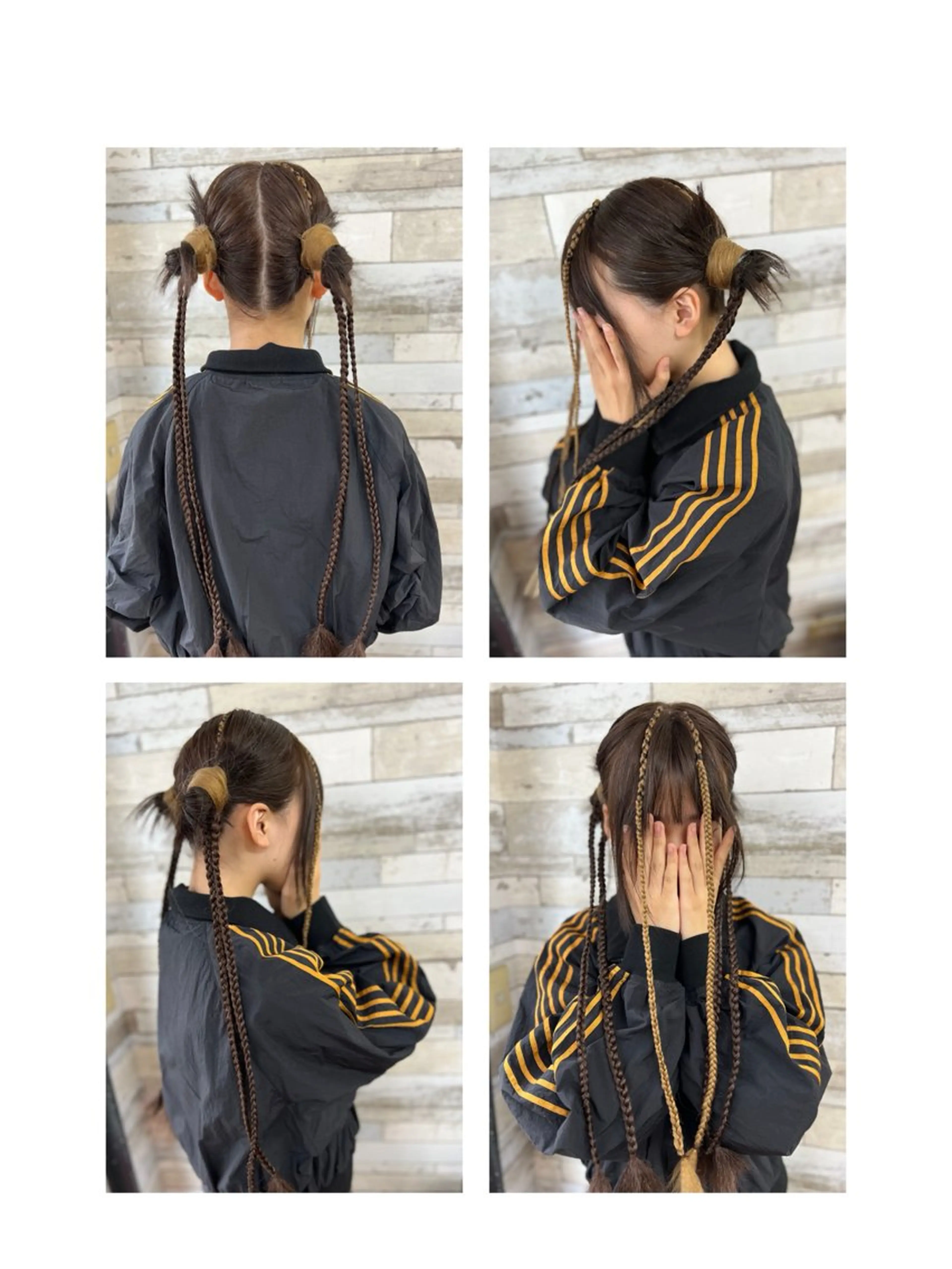 ミディアム B-W ⭐️REIKOのヘアスタイル