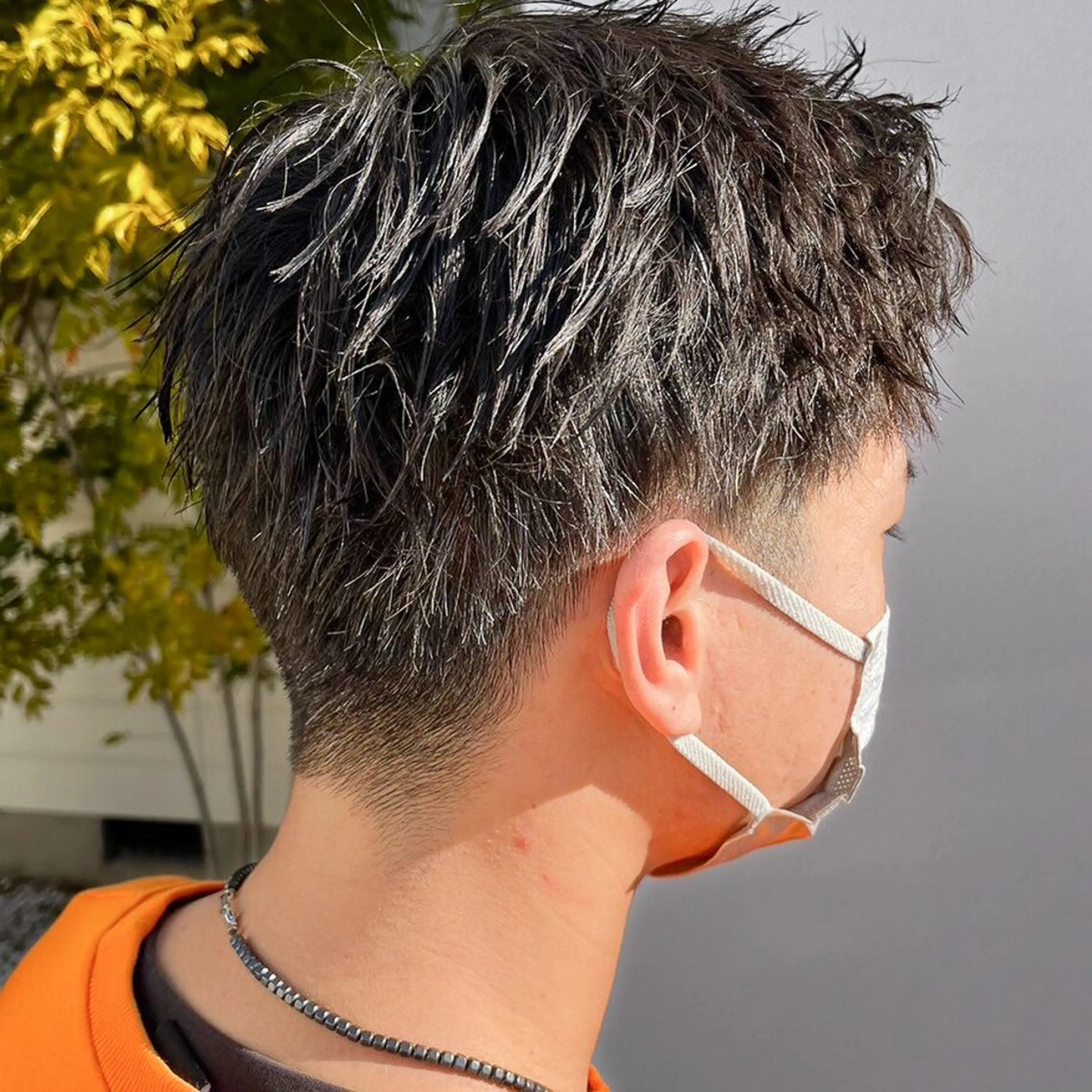 ショート メンズ ブリーチ/髪質改善 Norikaのヘアスタイル