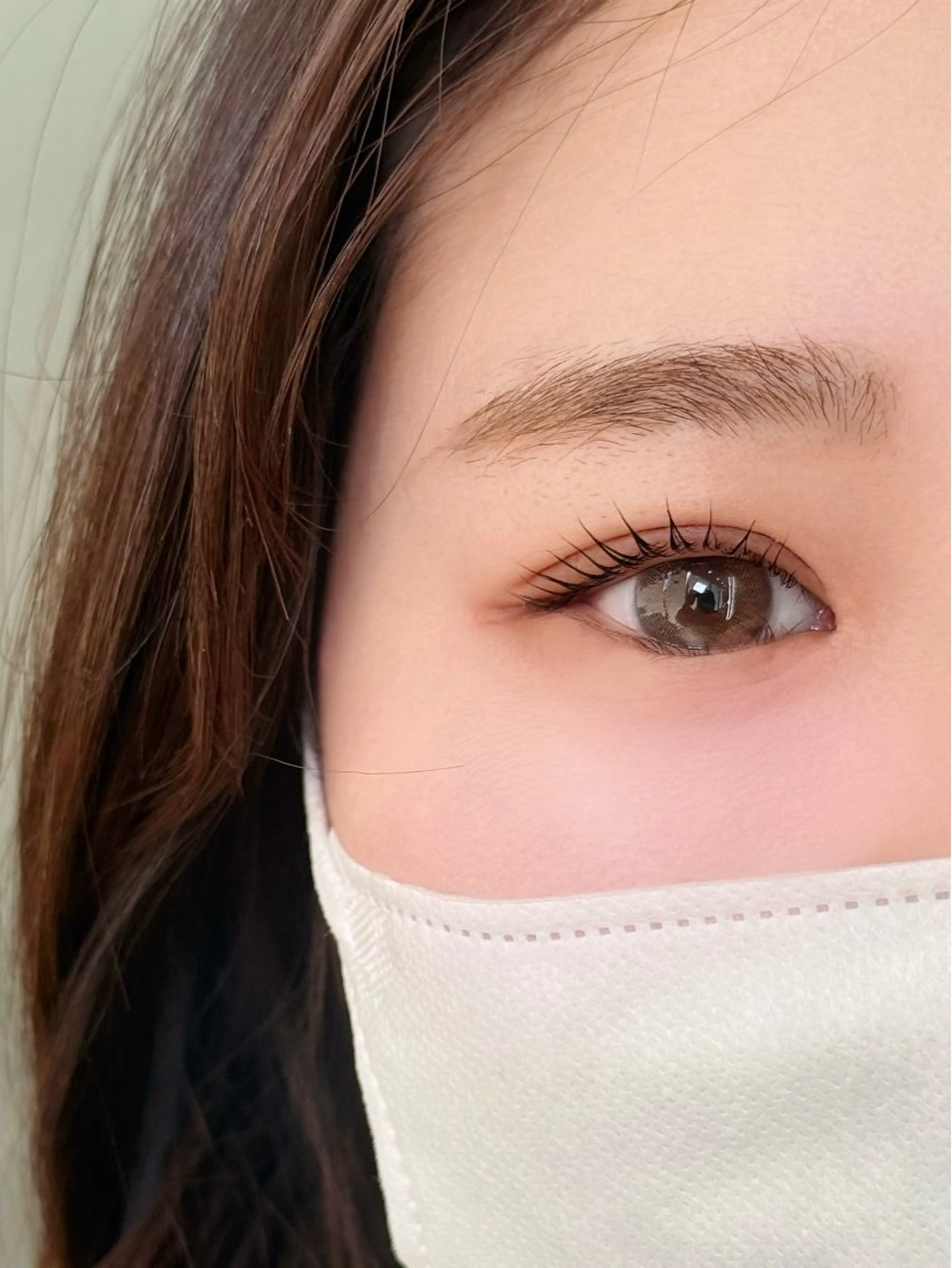 マツエク・マツパ ナチュラル パリジェンヌラッシュリフト 一重×まつ毛パーマ マツパ cherien eyelash&eyebrow(salon village)所属・梅津/cherien 渋谷・明治神宮前のマツエク・マツパデザイン