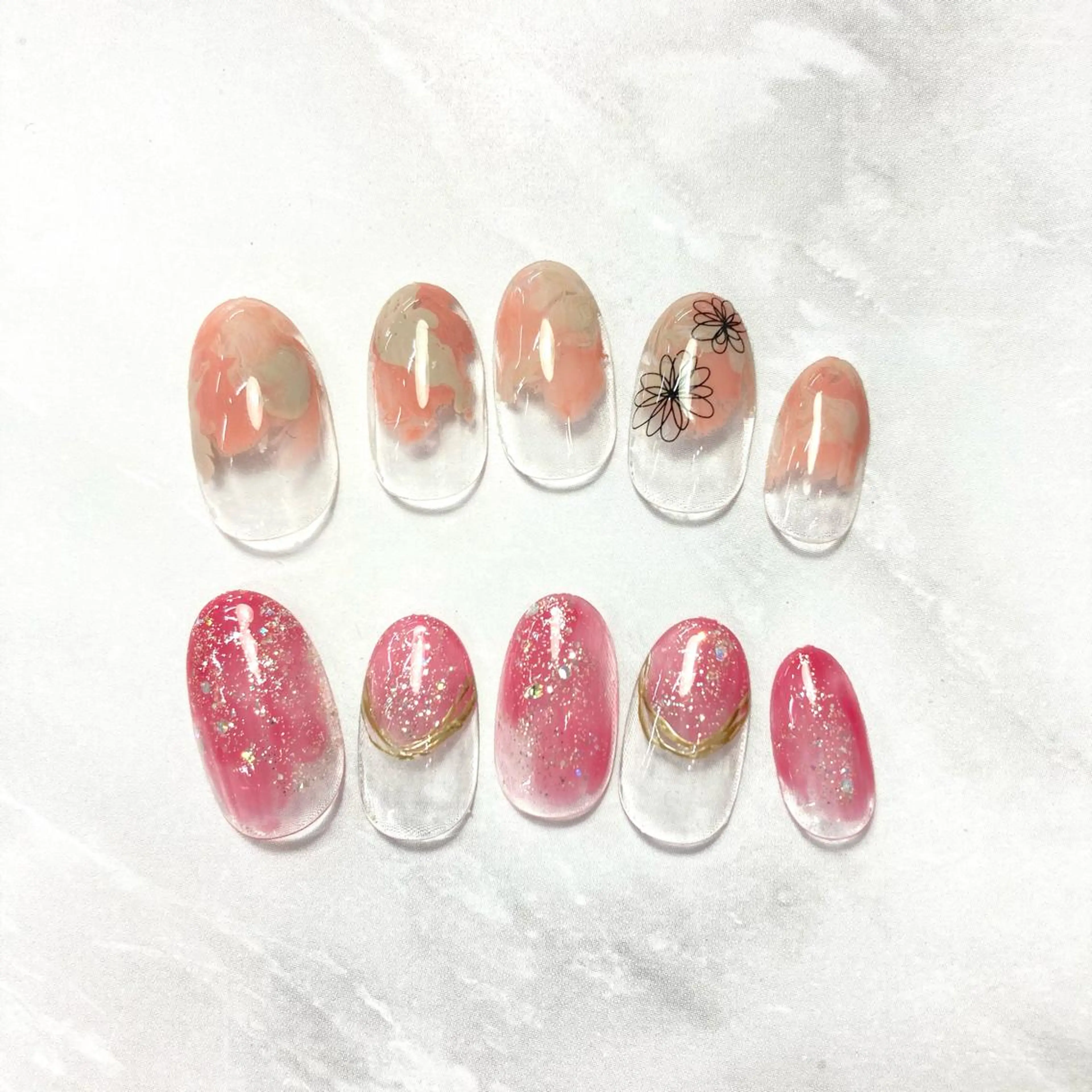 ネイル KODA308 Saoriのネイルデザイン