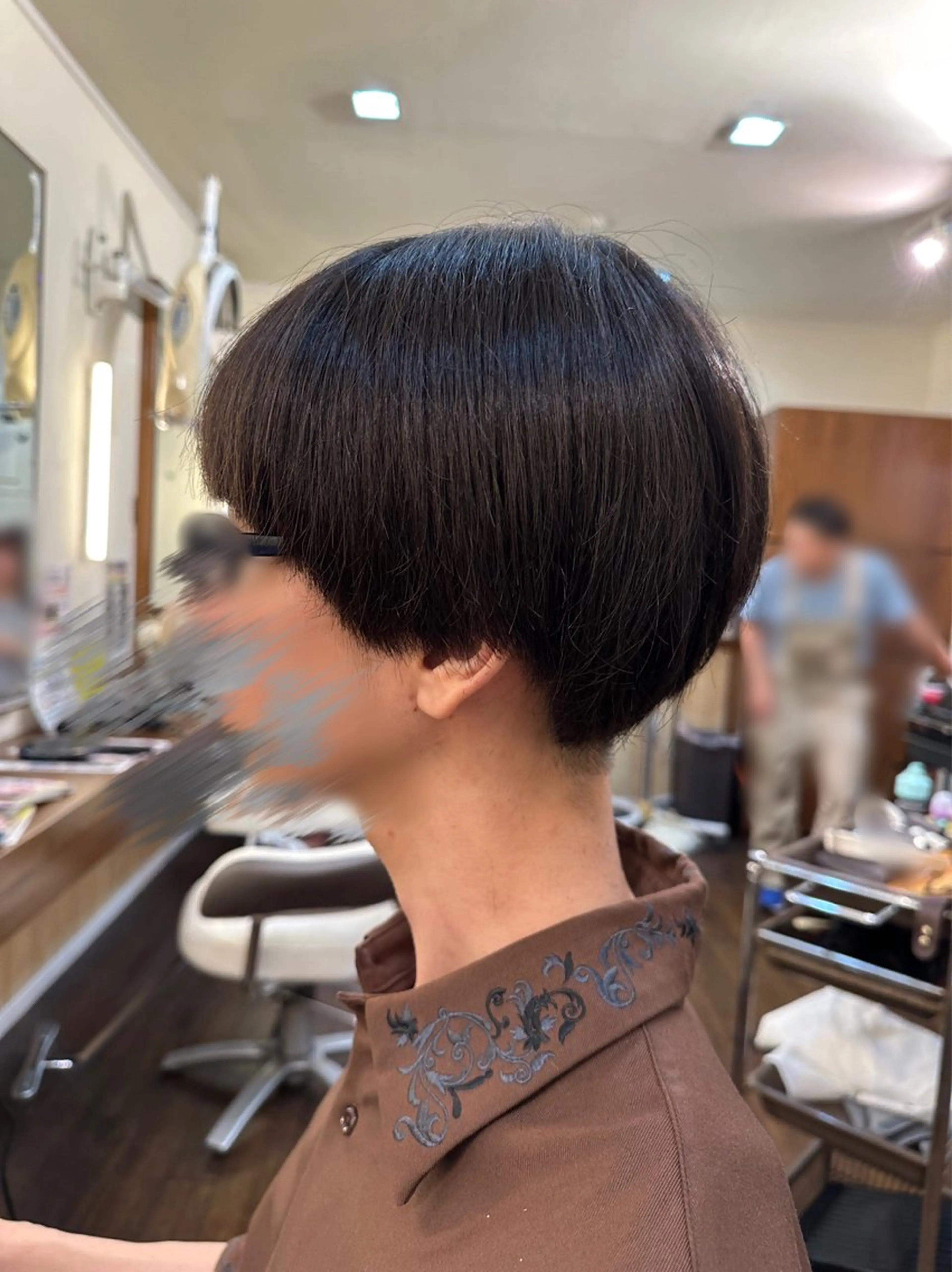 ショート メンズ マッシュ 濱野 黎士のヘアスタイル