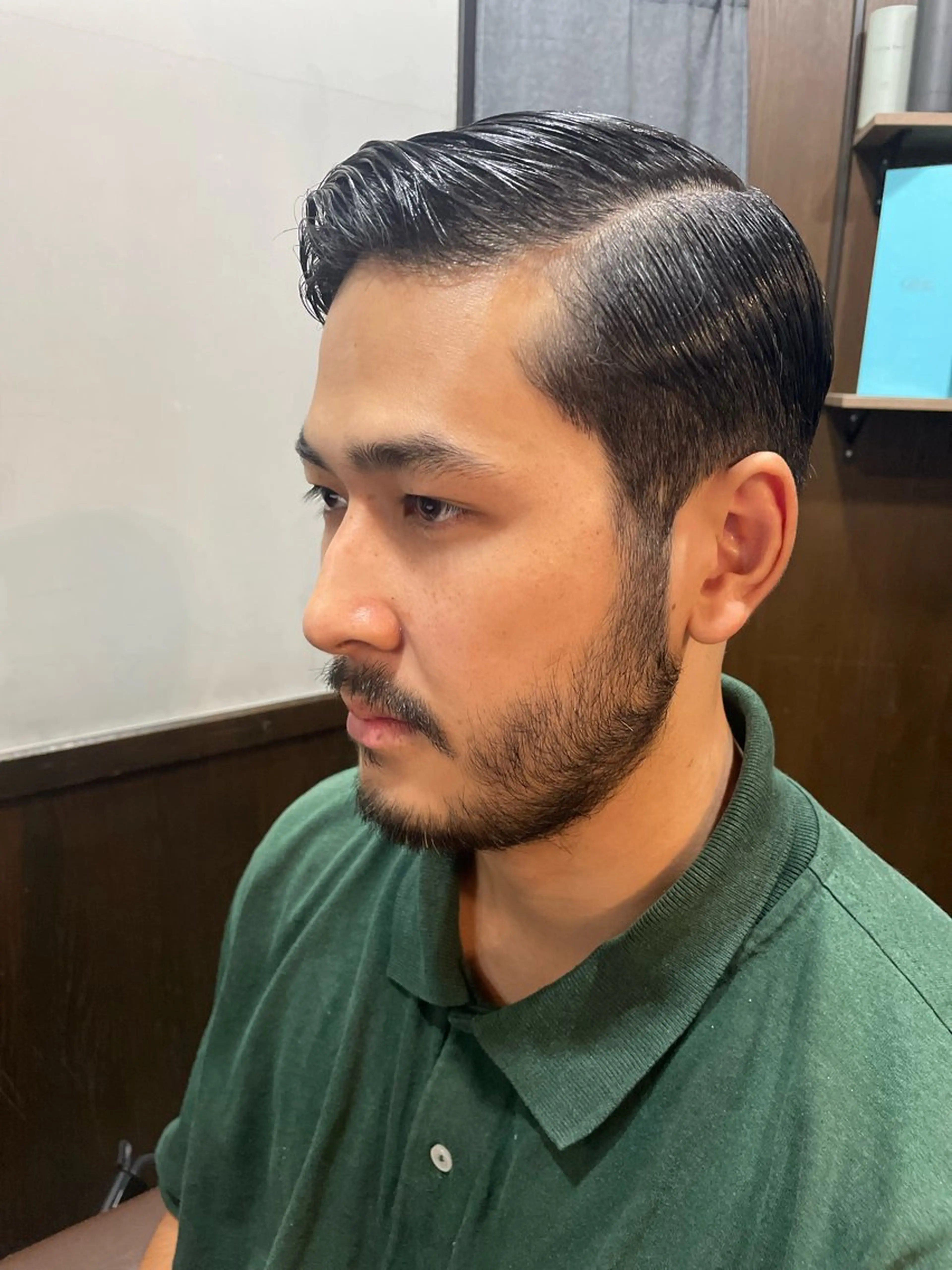 メンズ 京都フェードカット 田嶋勇祐のヘアスタイル