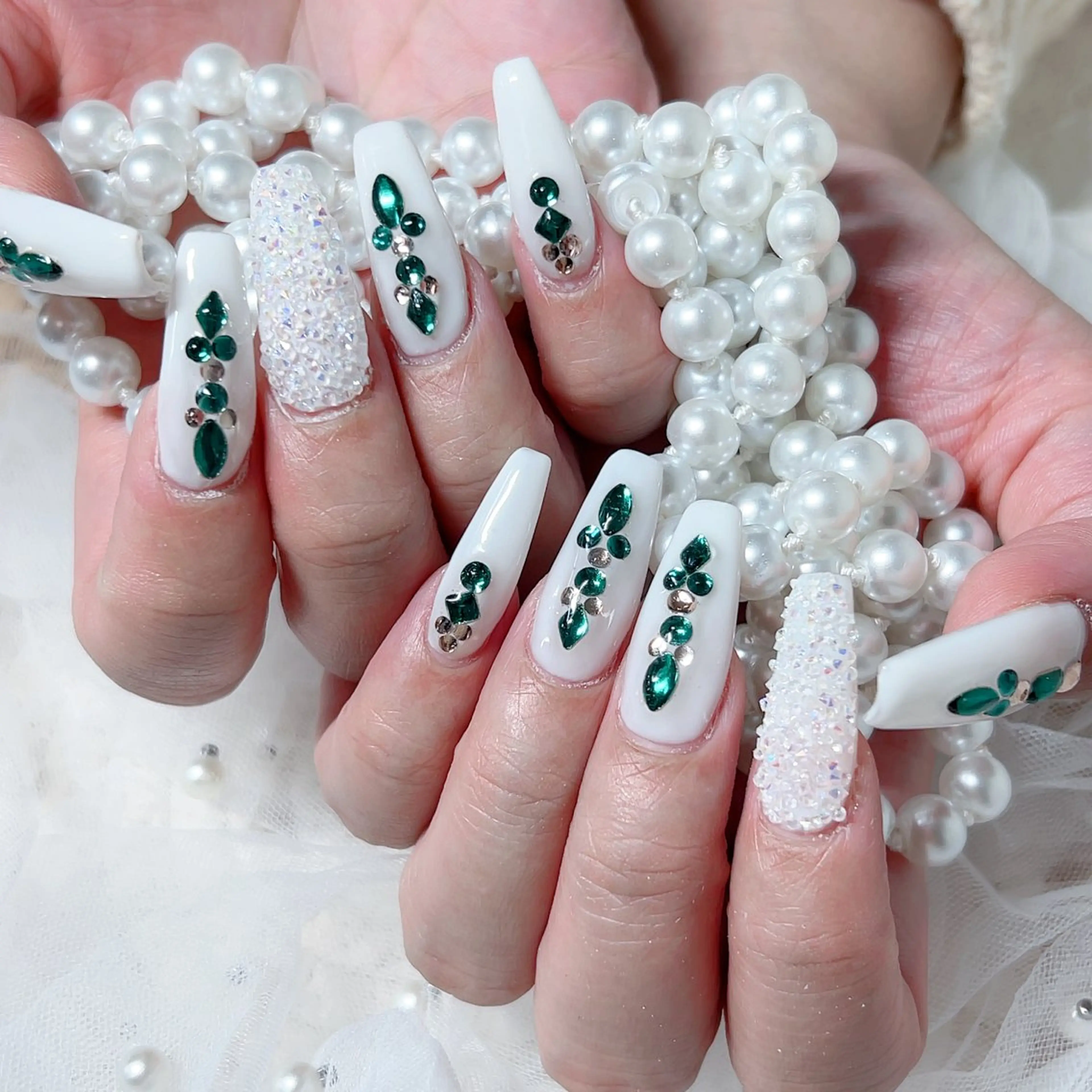 ネイル M🌷nail 長さだし専門店のネイルデザイン