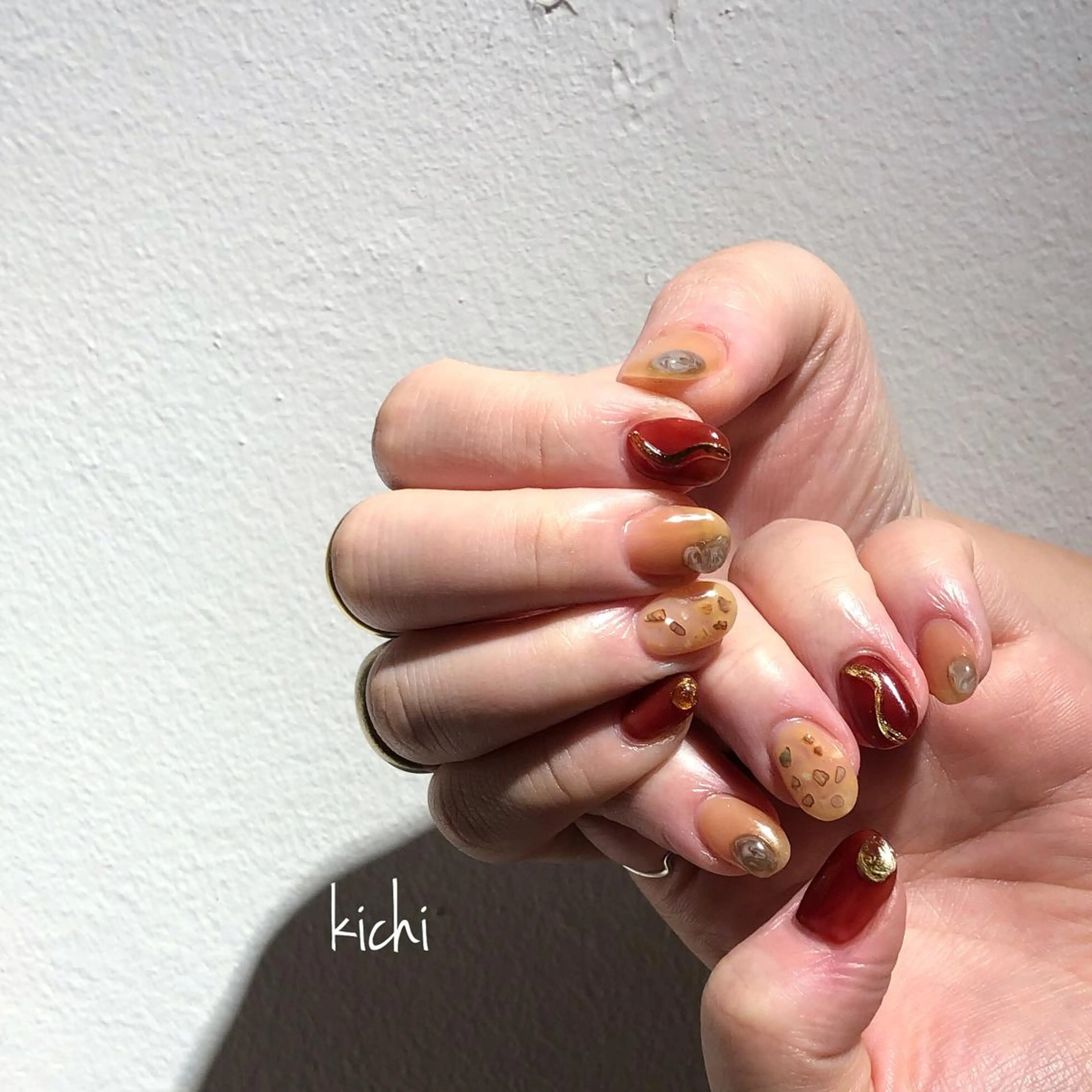 ネイル kichi･: *のネイルデザイン