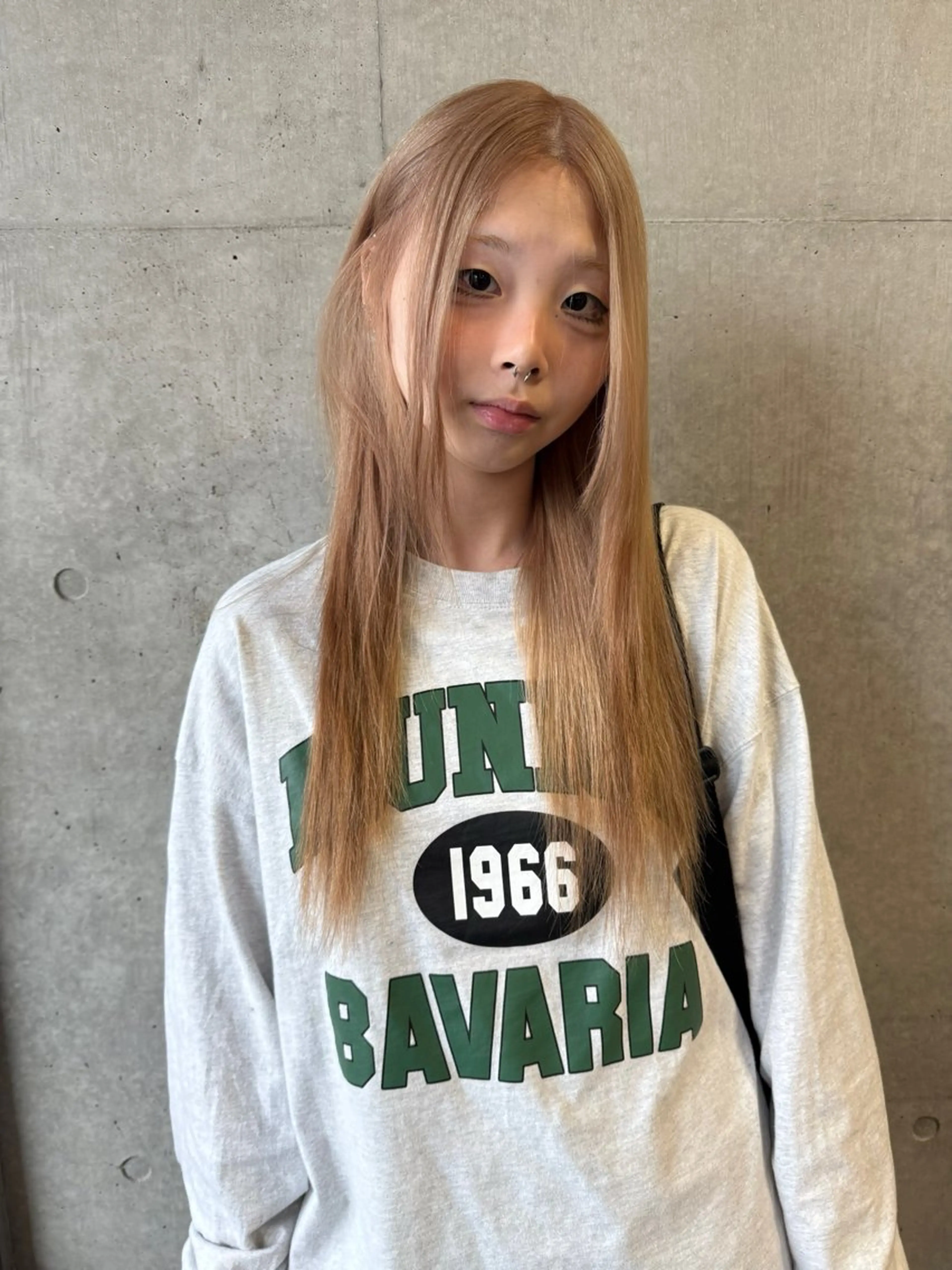 ロング カット ヘアカラー レイヤーカット\ウル フ　chinatsuのヘアスタイル