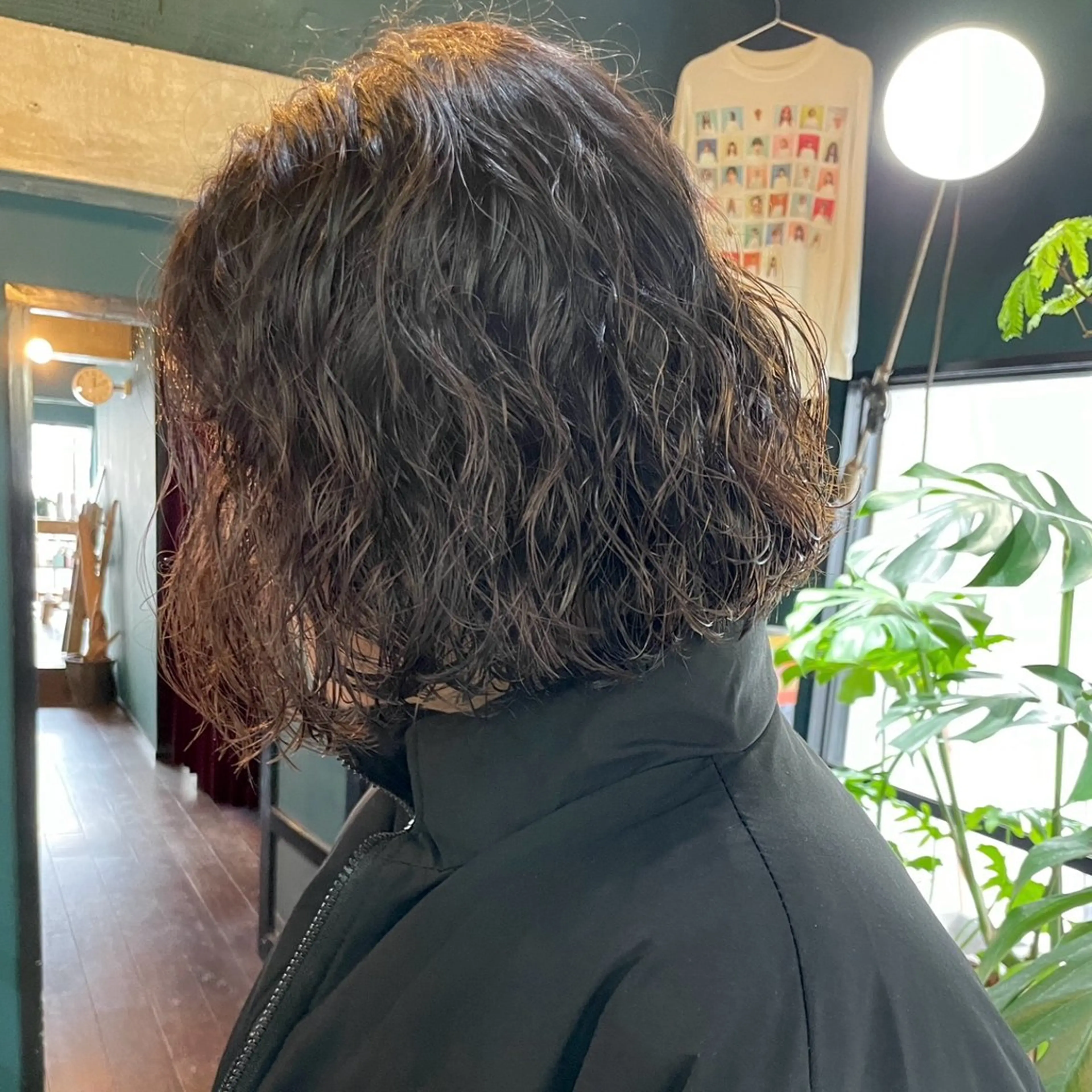 ミディアム カット パーマ トリートメント vivre libreのヘアスタイル