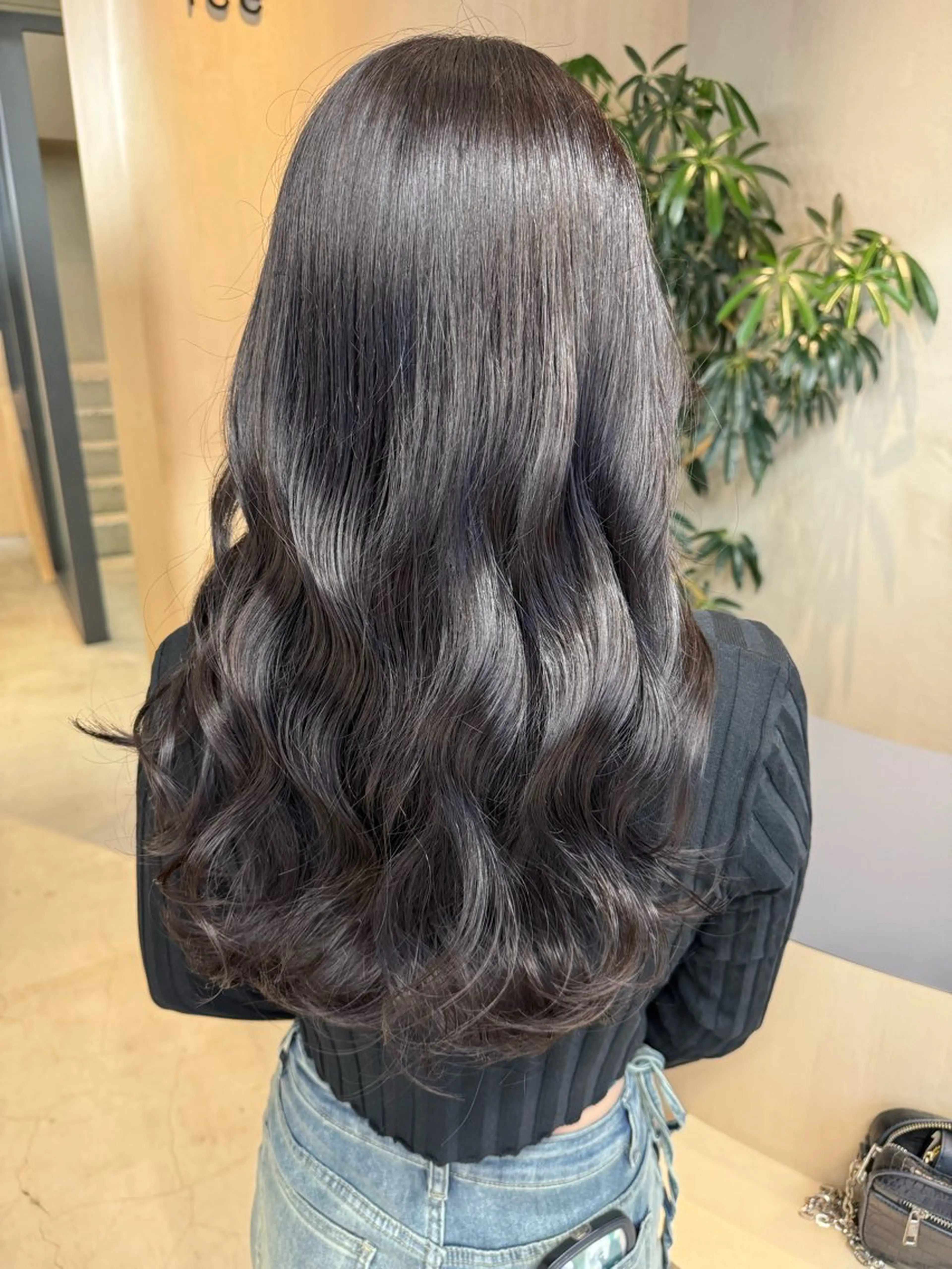 ロング カラー 🦋うる艶透明感ヘア 今井達也のヘアスタイル