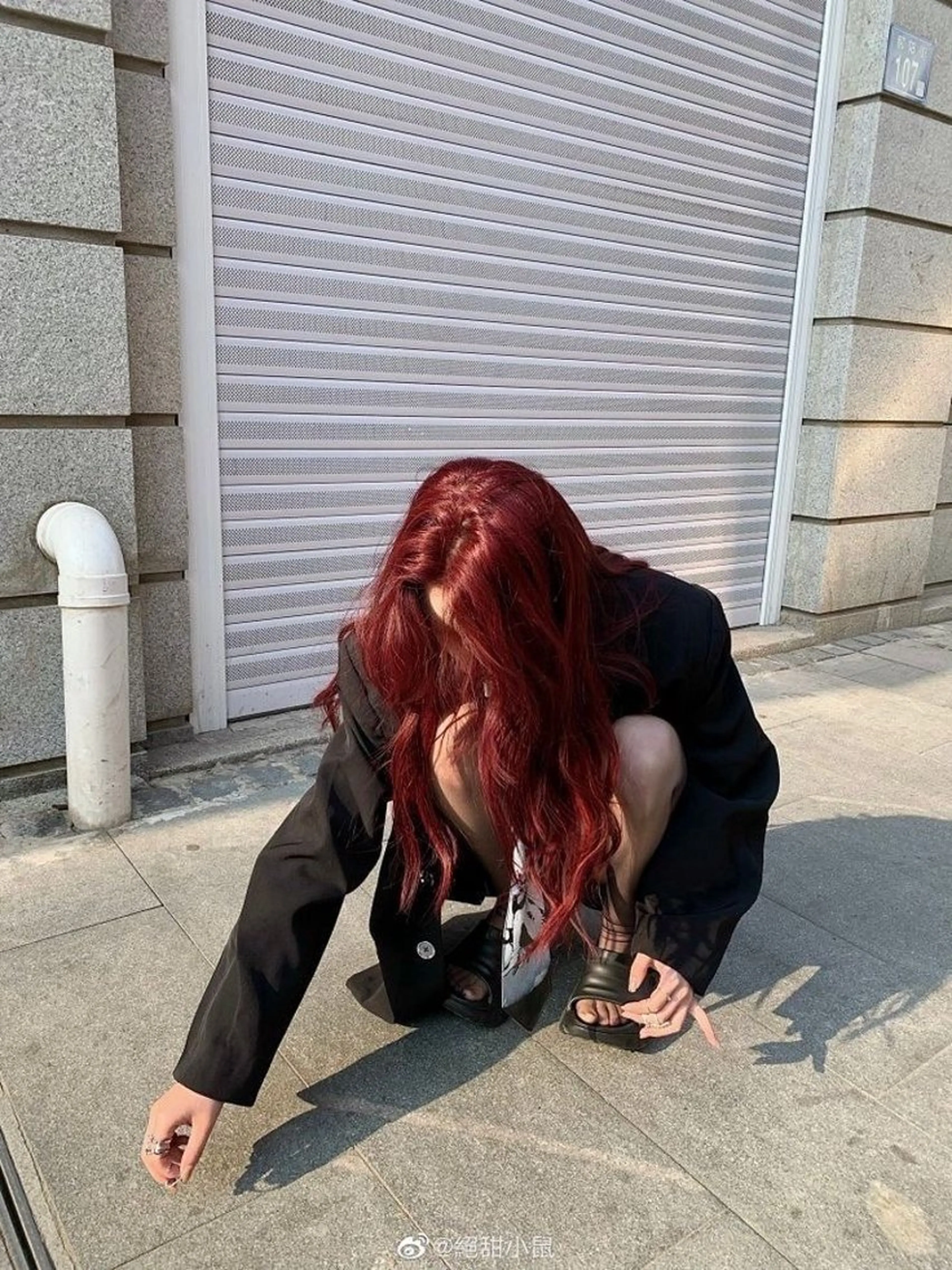 ロング カラー 韓国風ヘア 🤍韓国大人っぽ ベージュMAI🤍のヘアスタイル