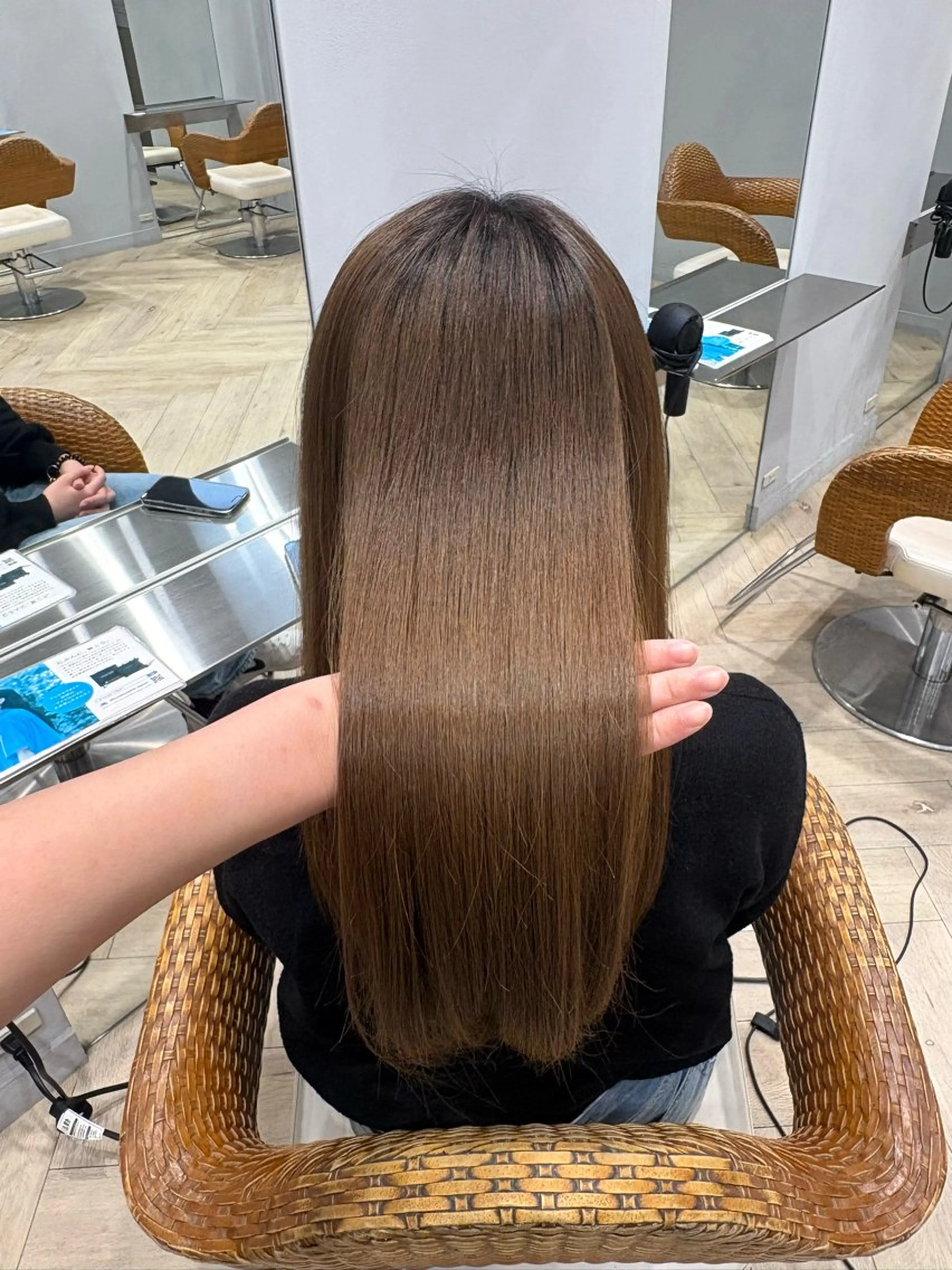 ロング トリートメント 水口 未唯菜のヘアスタイル