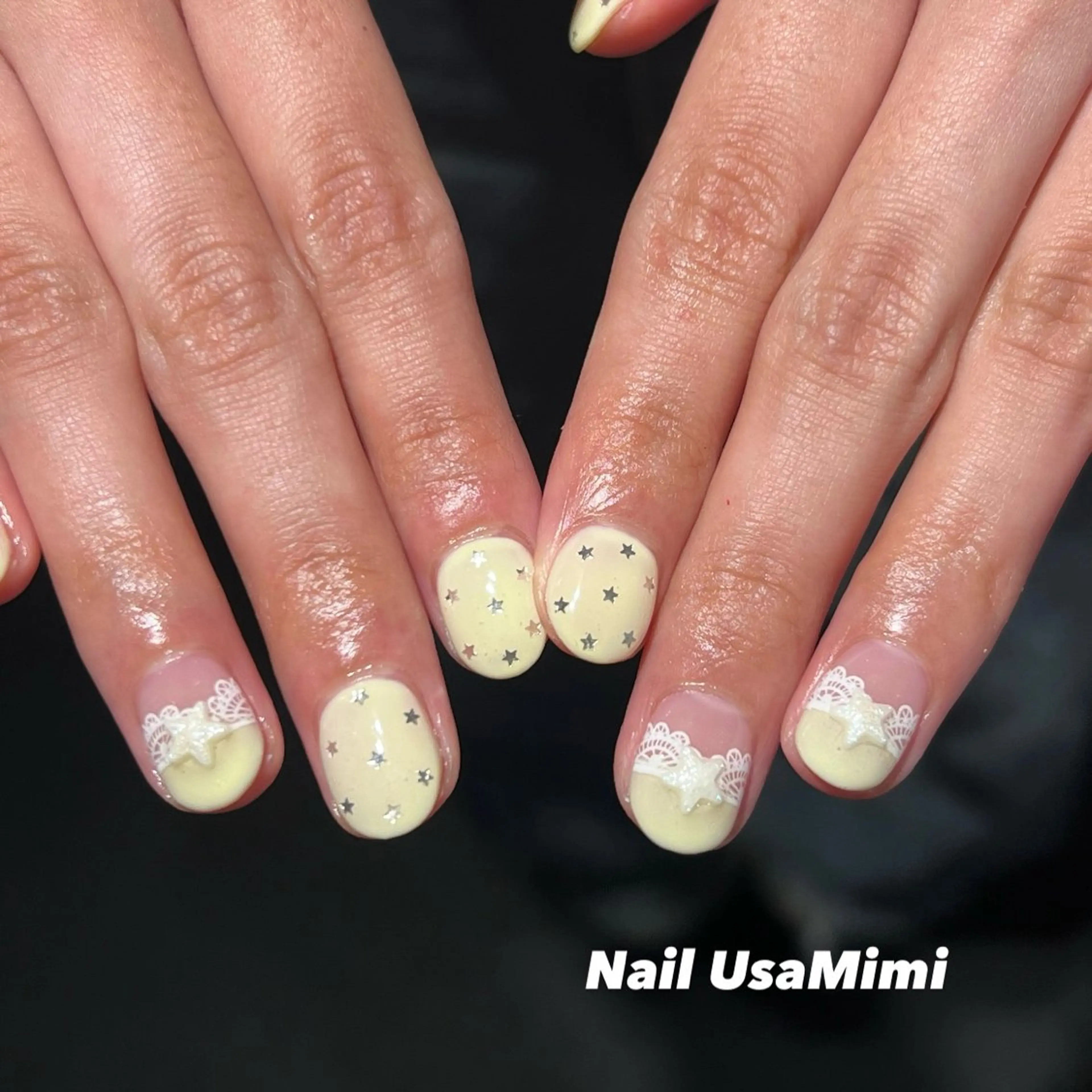 ネイル ハンドネイル 本町NailUsa Mimi RIKOのネイルデザイン