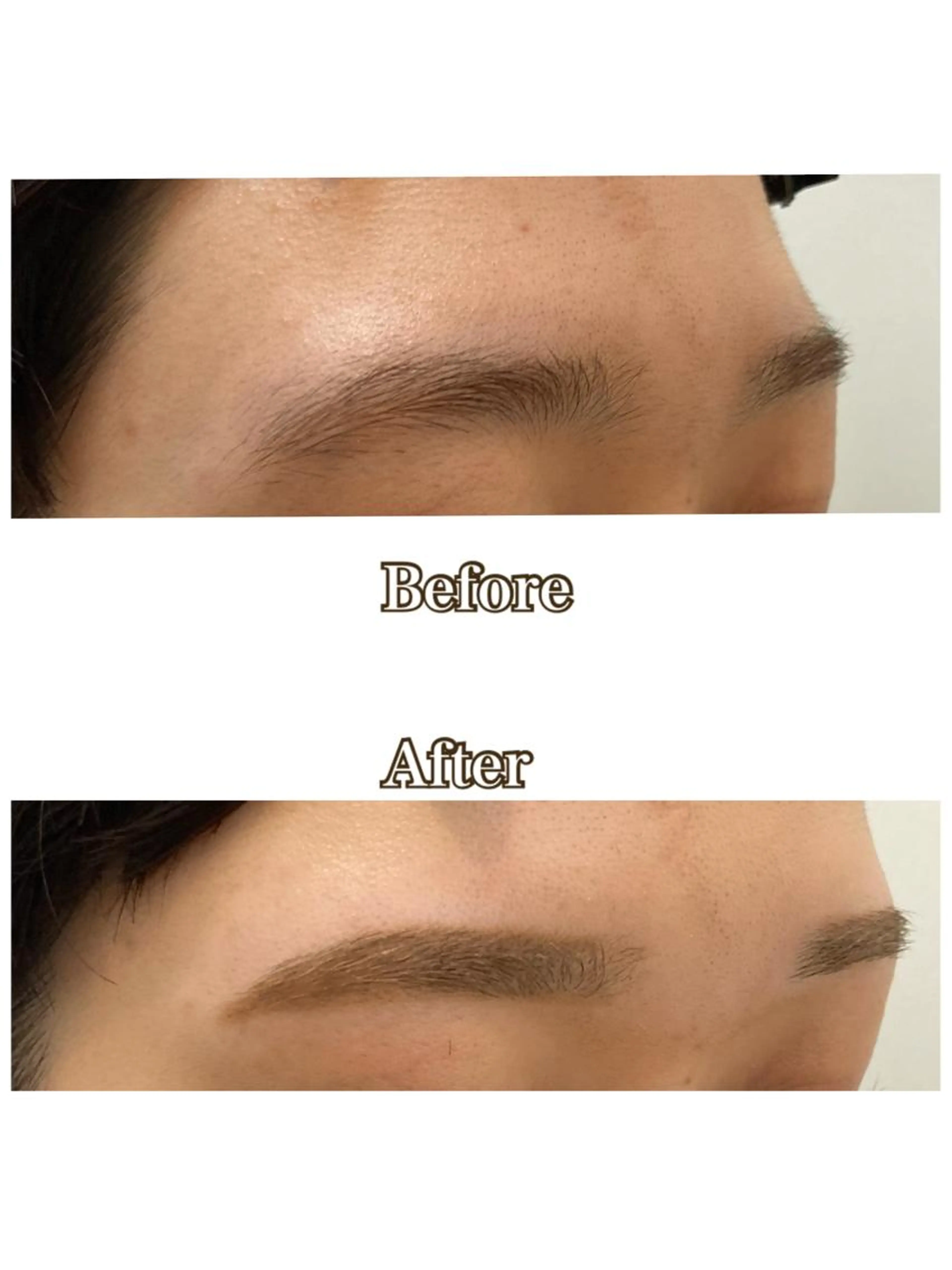 アイブロウワックス脱毛✨ ※始業時間より16時までお時間のご予約になりますので、よろしくお願いします。の写真