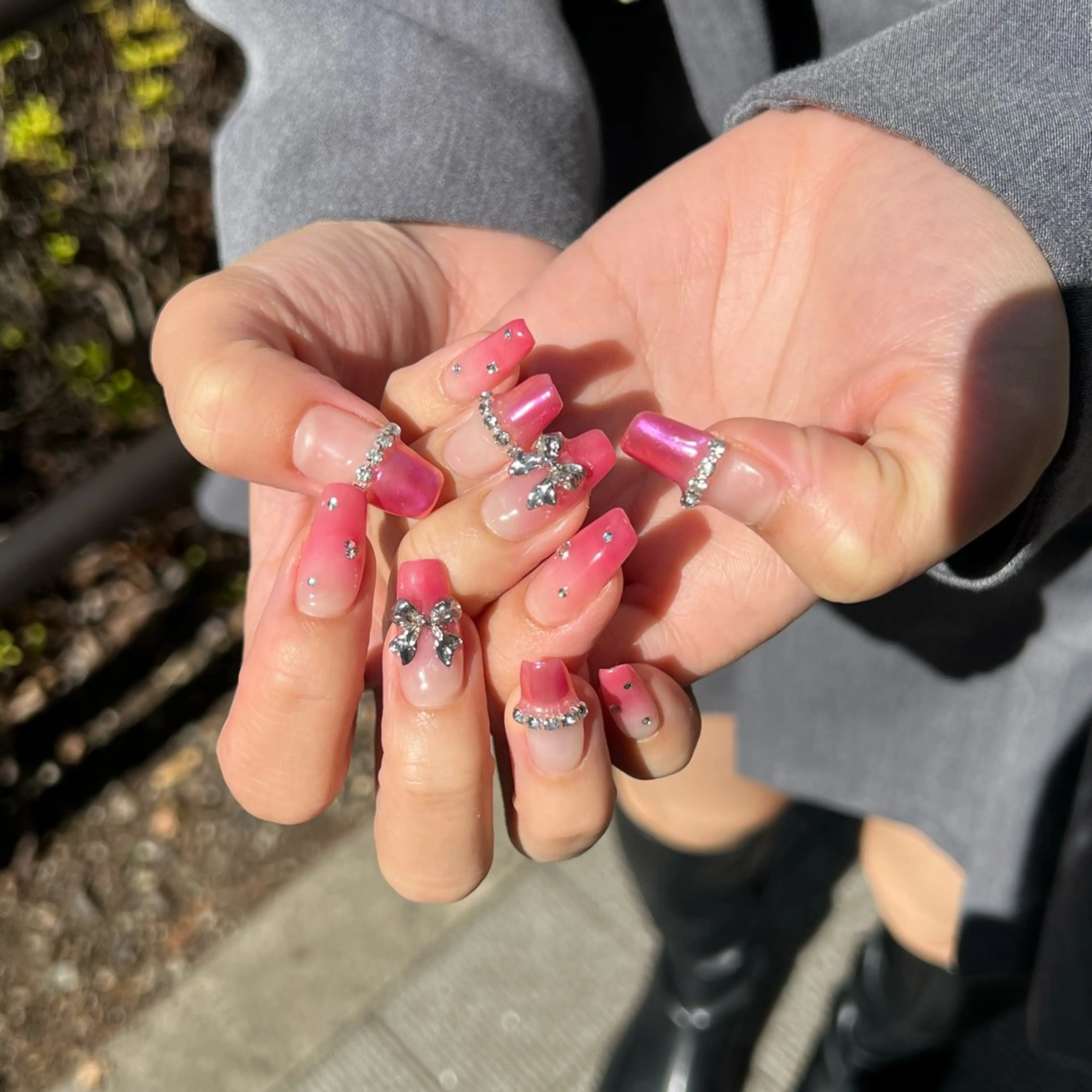 ネイル ハンドネイル 韓国🩶Y2Kネイル 💫くれはのネイルデザイン