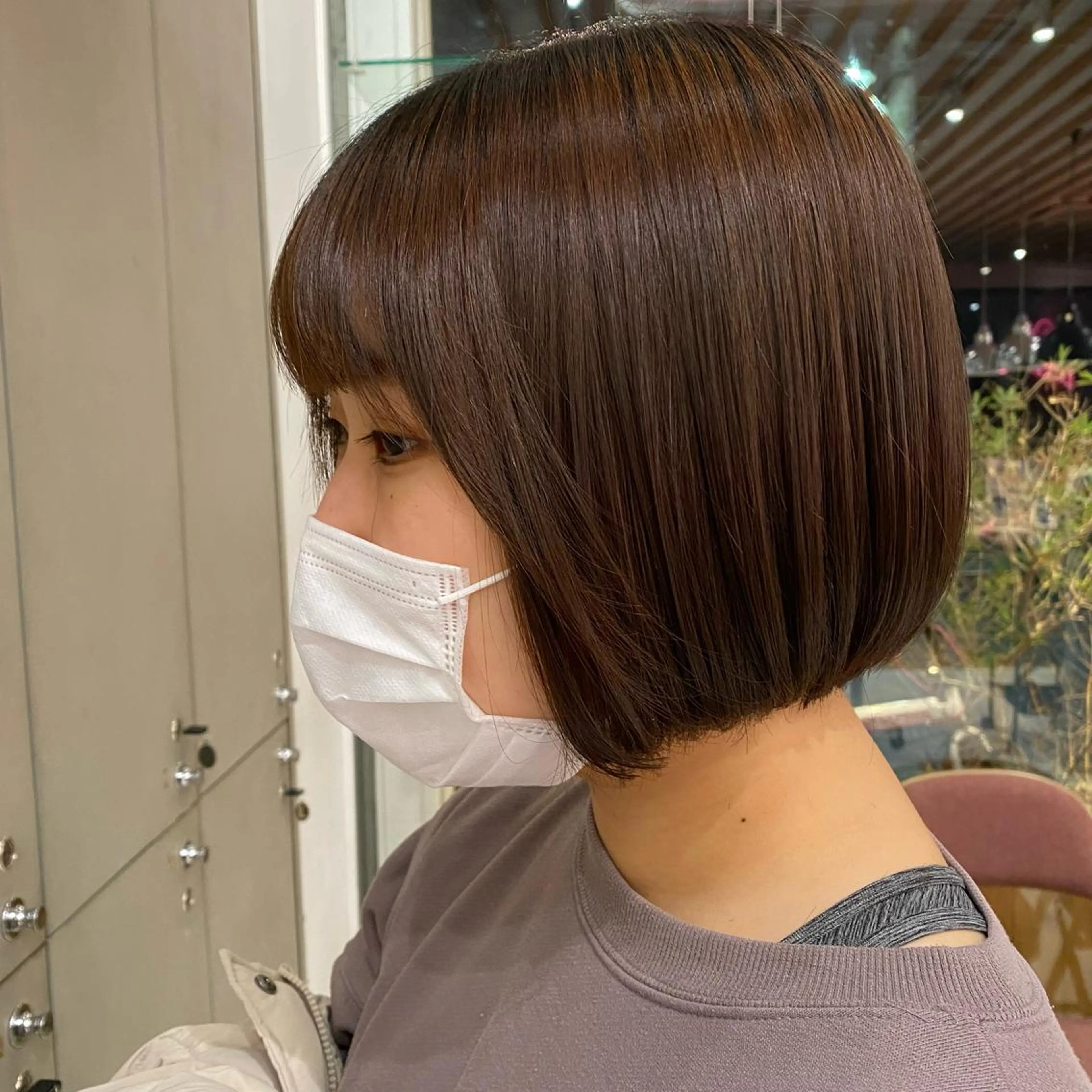 ショート カット ｱｵﾇﾏﾐﾕ☁️ /ボブ/ハイトーン/のヘアスタイル