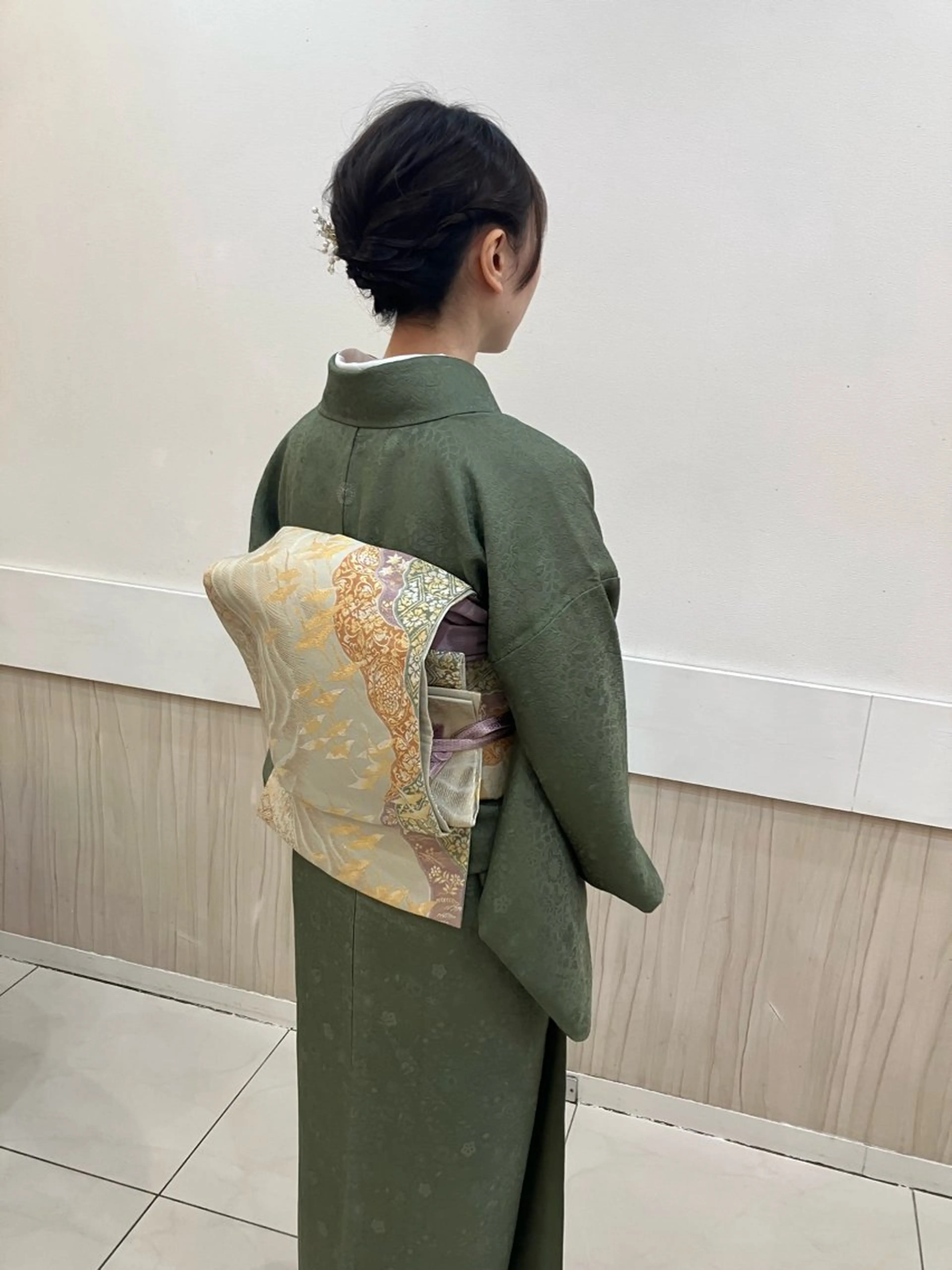 お出かけ着付け👘の写真