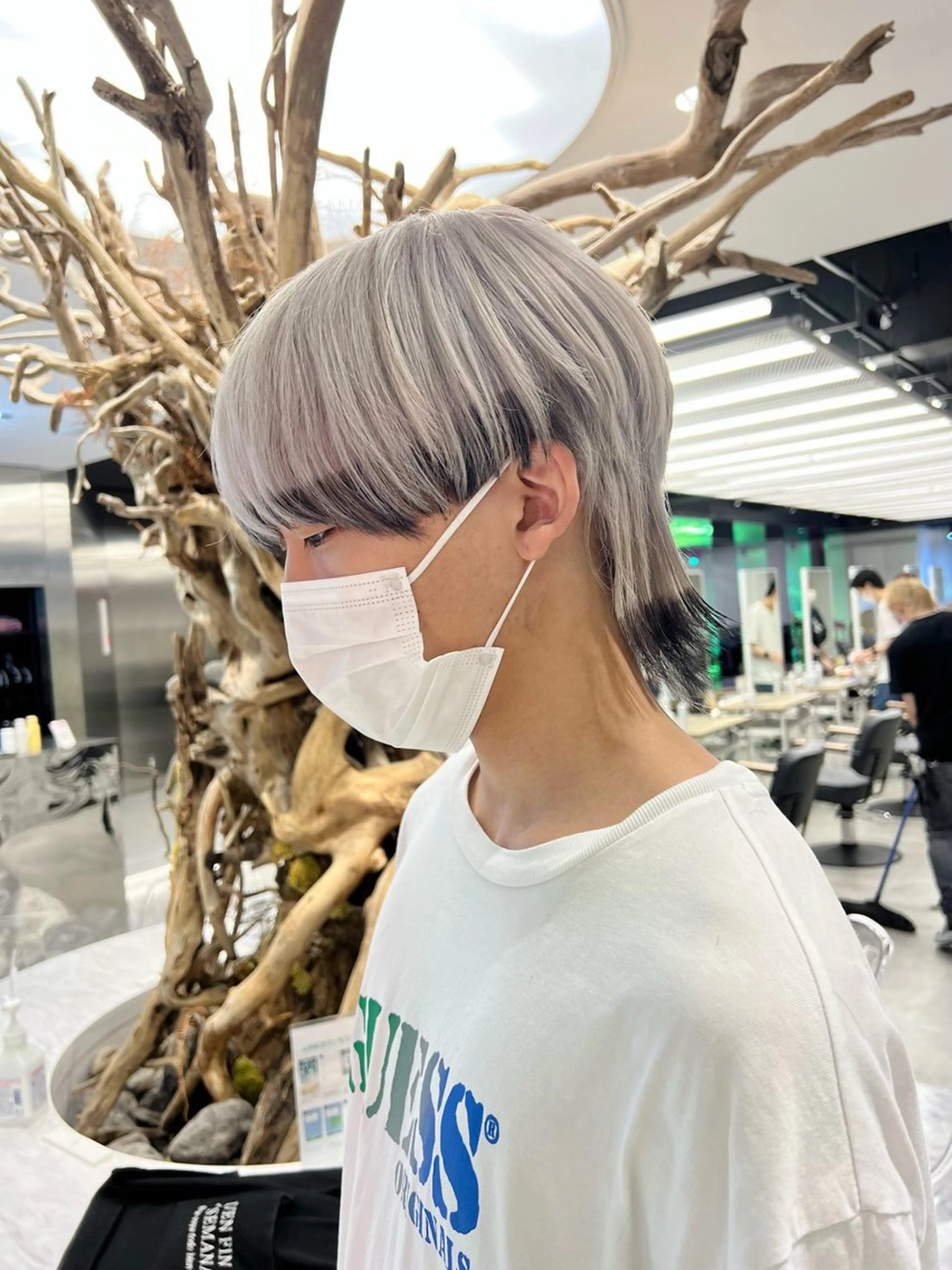 ショート カラー メンズ デザインカラー 似合わせ SHOYAのヘアスタイル