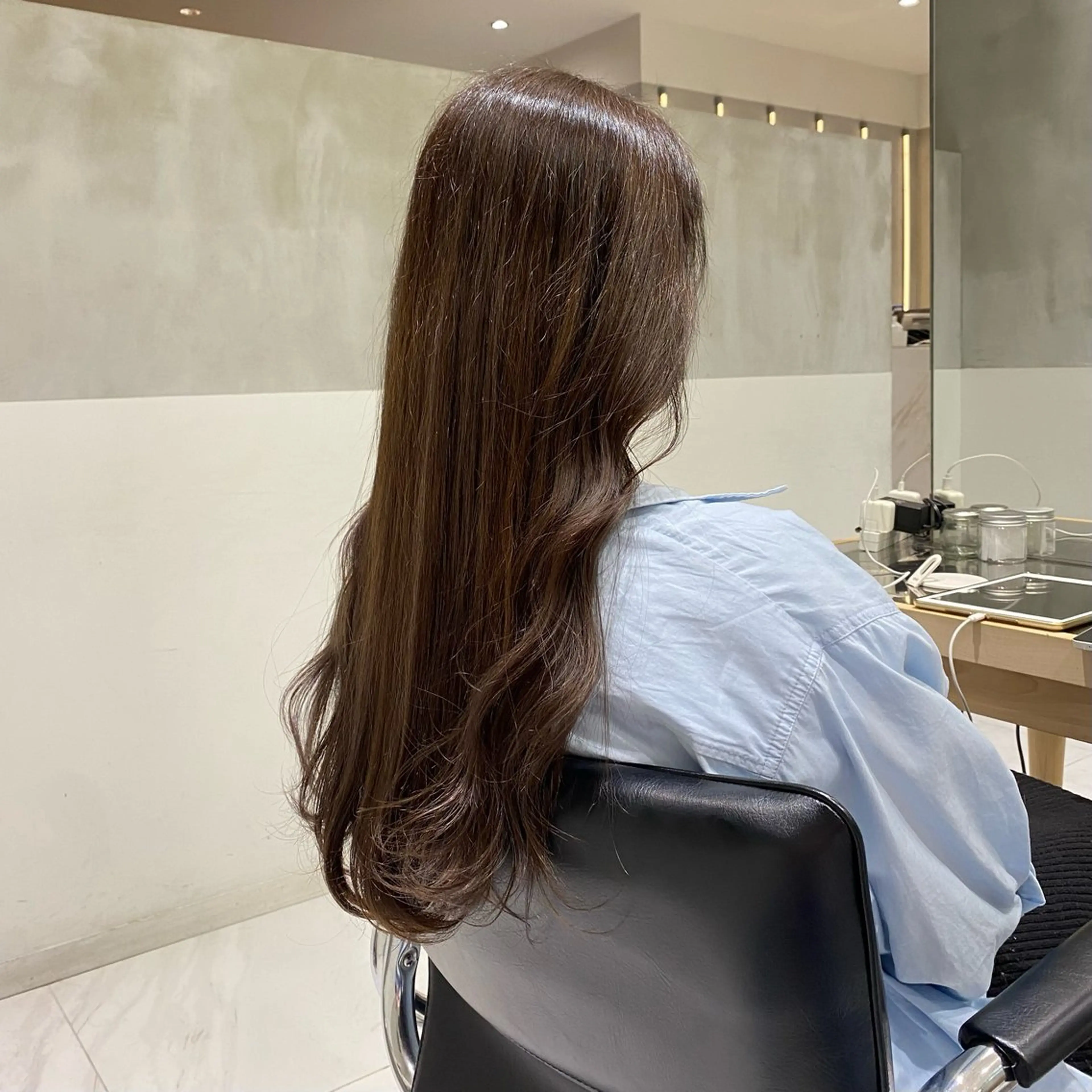 ロング カラー 透明感カラー ダブルカラー ヘアカラー 艶感/ナチュラル 🌿マアヤのヘアスタイル