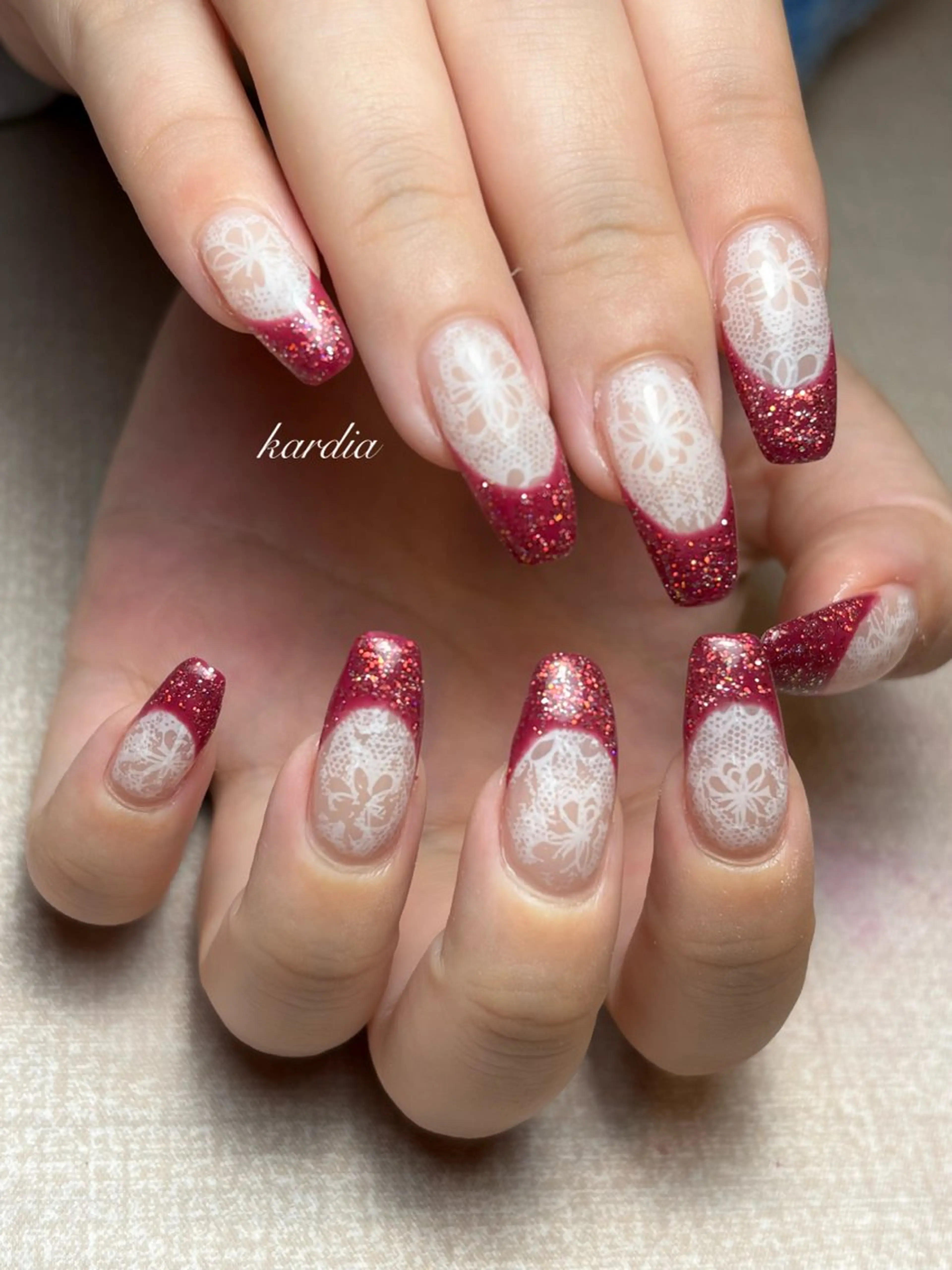 ネイル καρδιά -ｶﾙﾃﾞｨｱ-のネイルデザイン