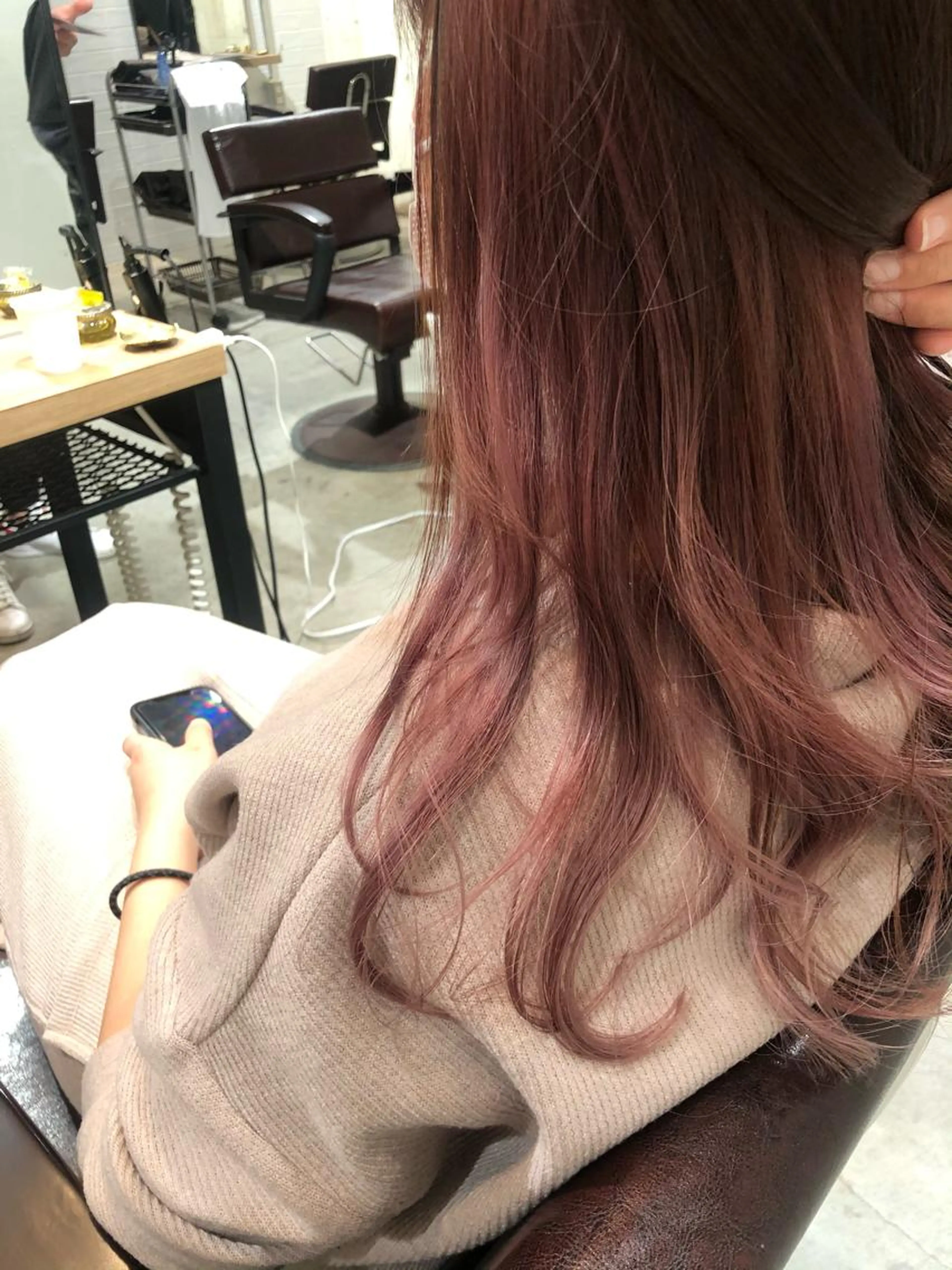 【暖色】イルミナカラー+カット💐の写真