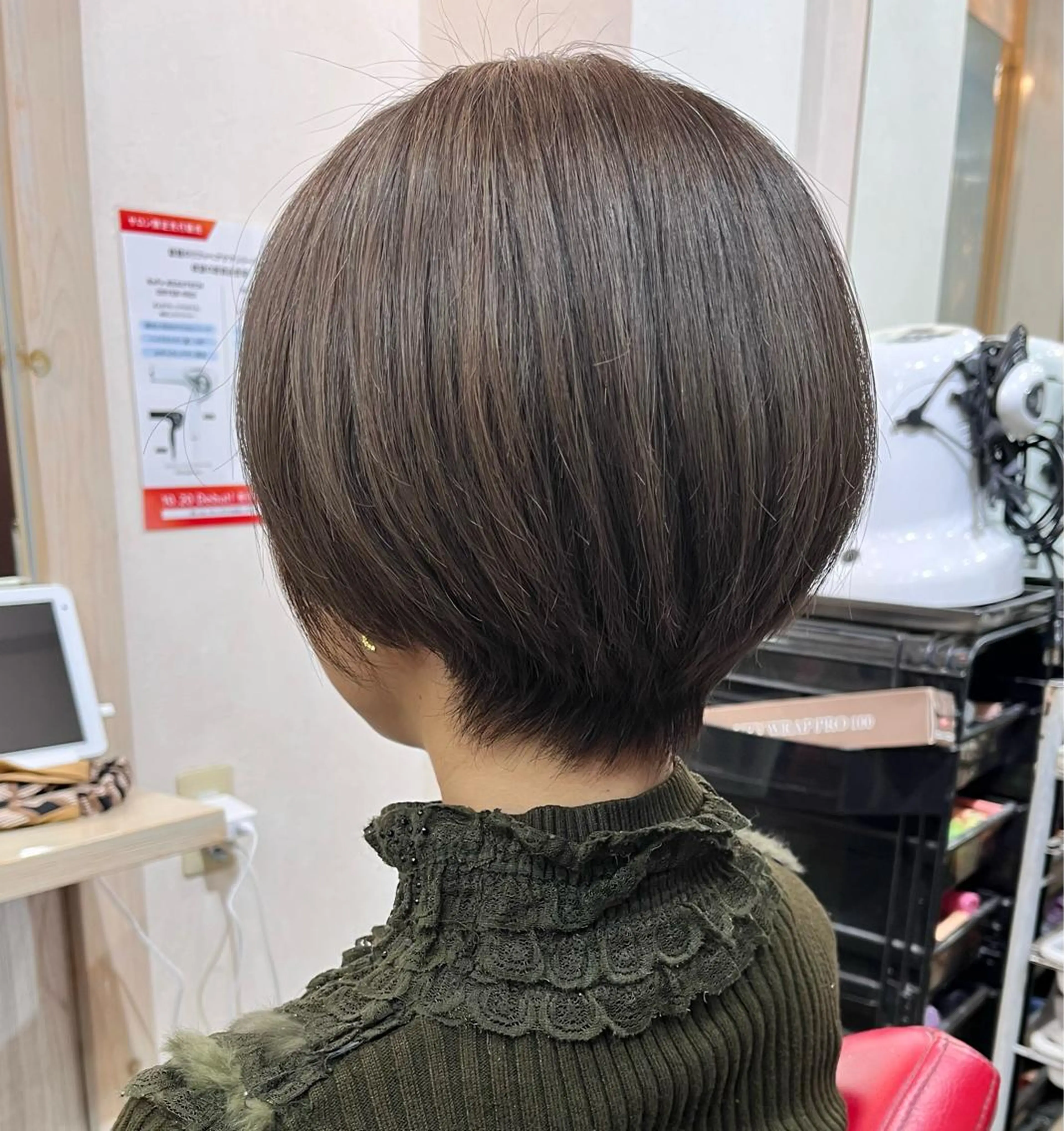 ショート カラー カット ヘアカラー ショート専門 笠井翔太のヘアスタイル