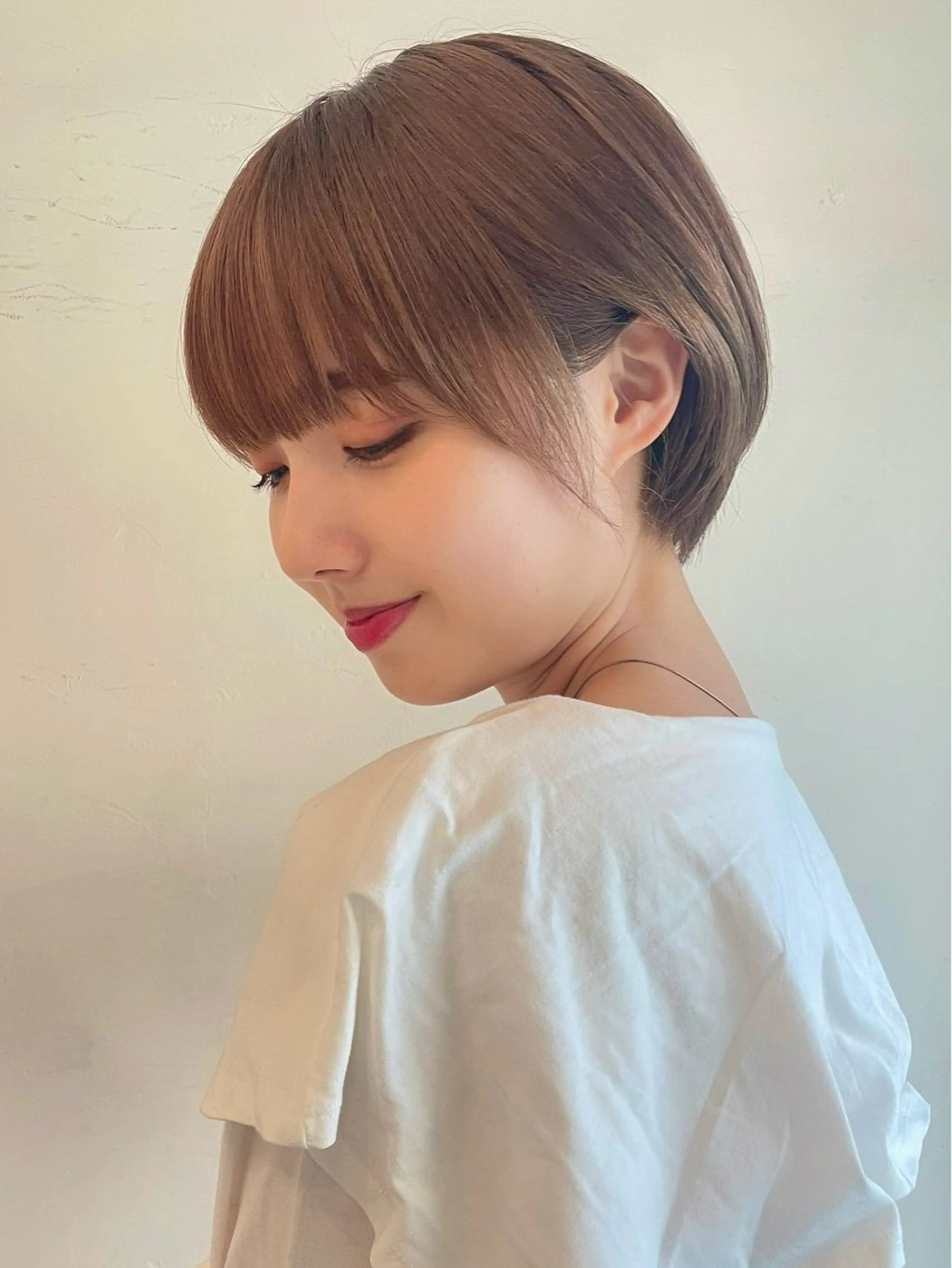ショート 米澤 由衣のヘアスタイル