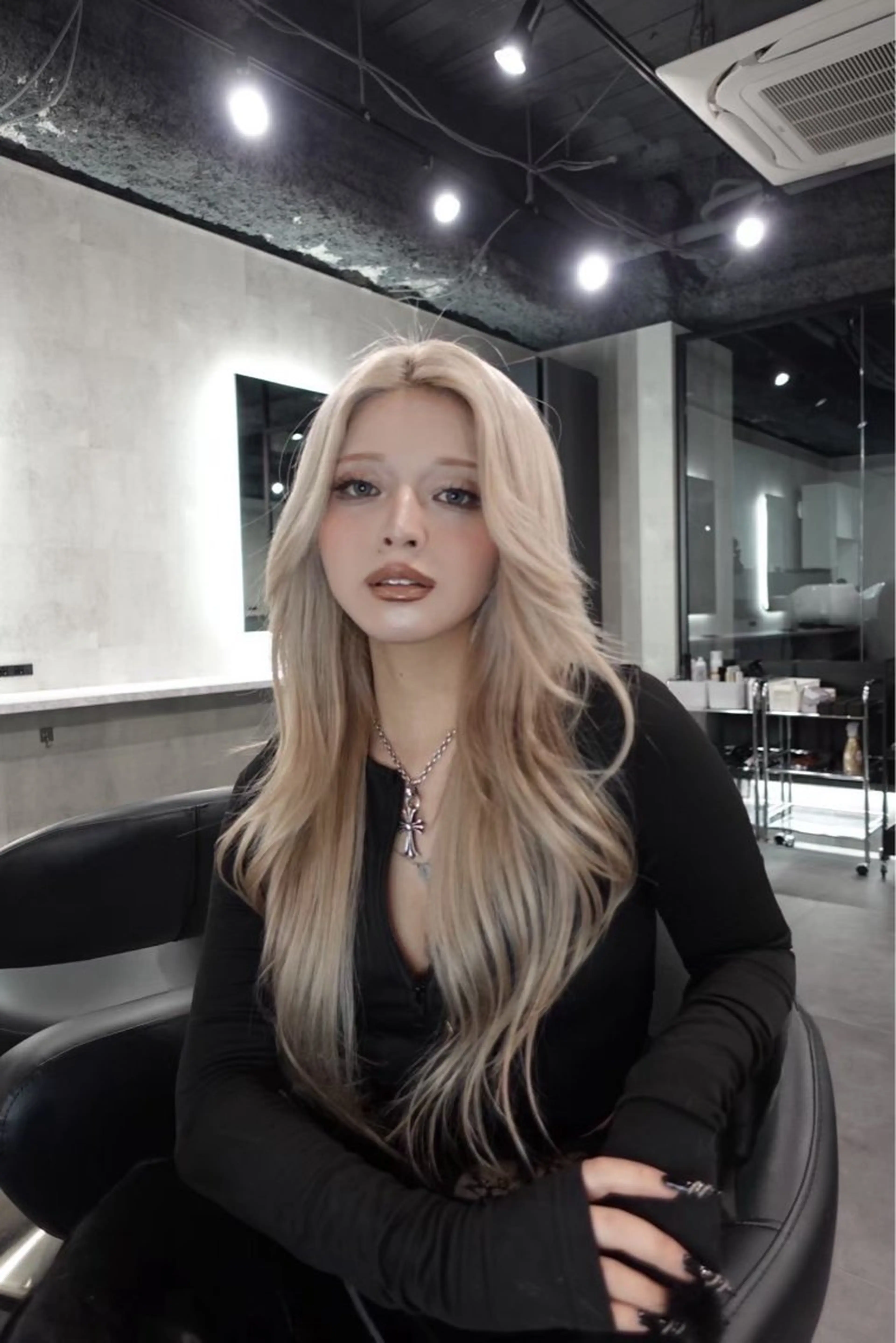 韓国ハイトーン×ダブルカラー＋3STEPトリートメント💎モデル様価格💙の写真