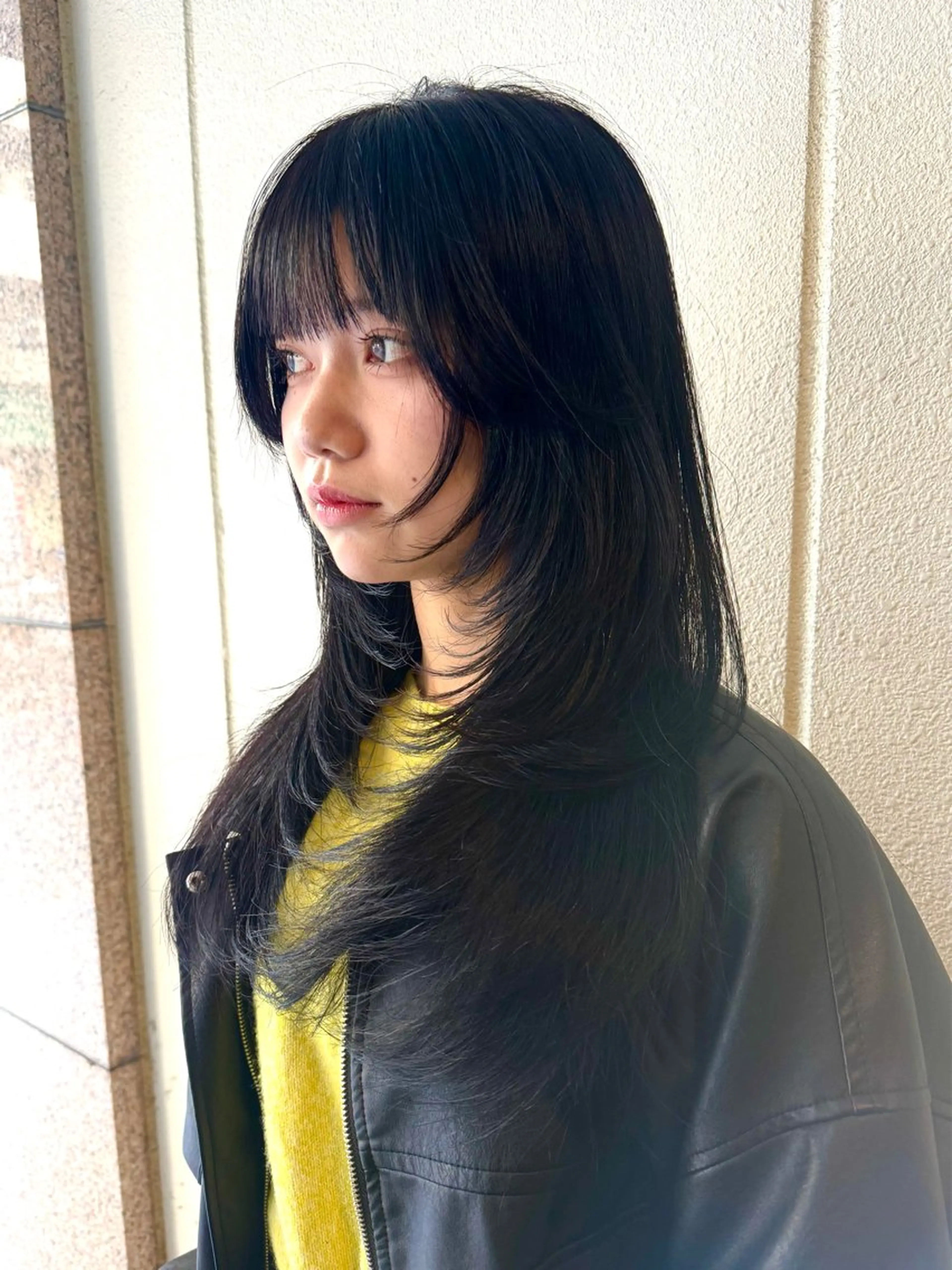 ロング レイヤーカット カット トリートメント ハイトーン/レイヤー /ウルフ⭐️永田⭐️のヘアスタイル