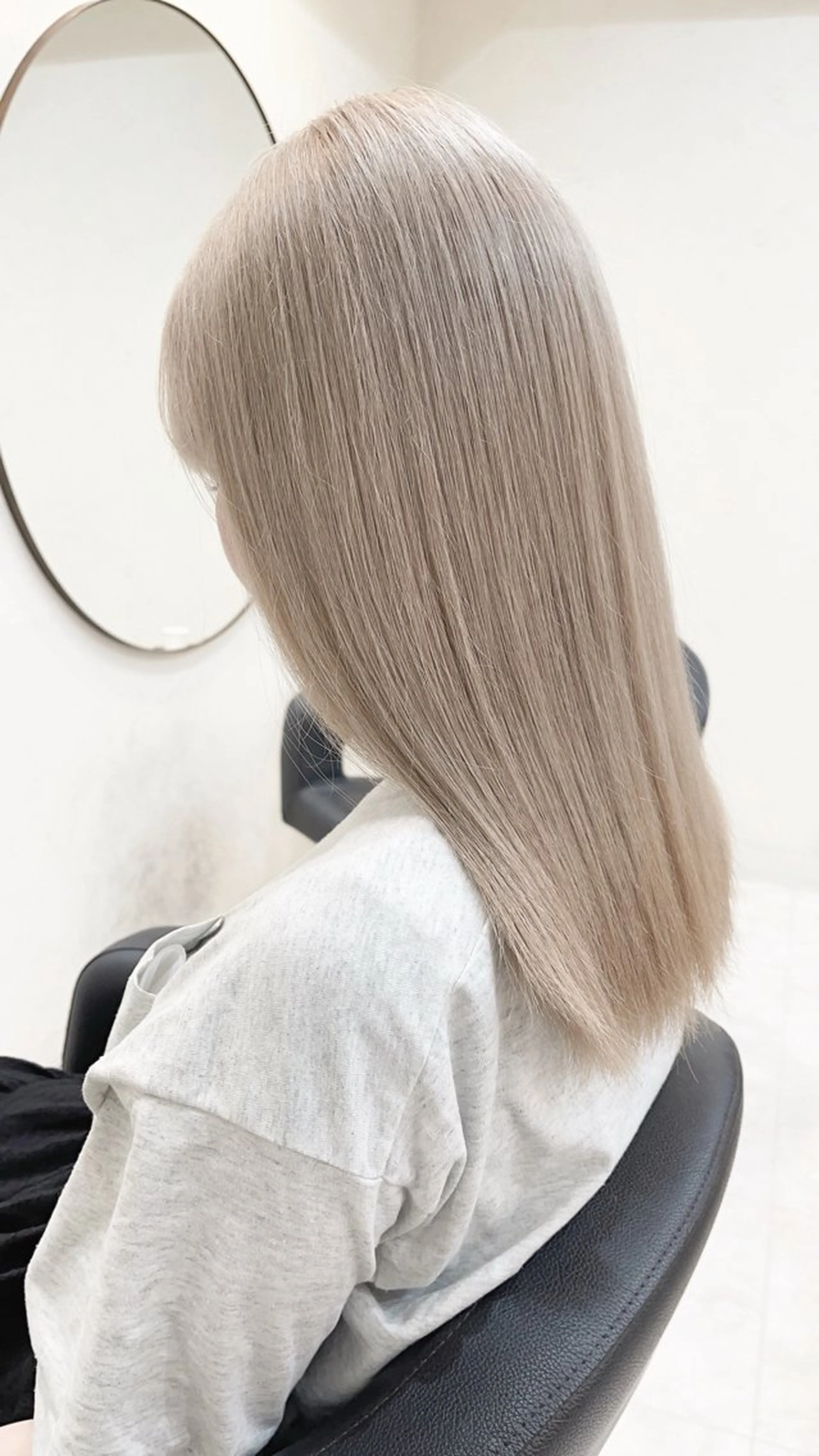 カラー シマオカイッセイ 個室サロンaceのヘアスタイル