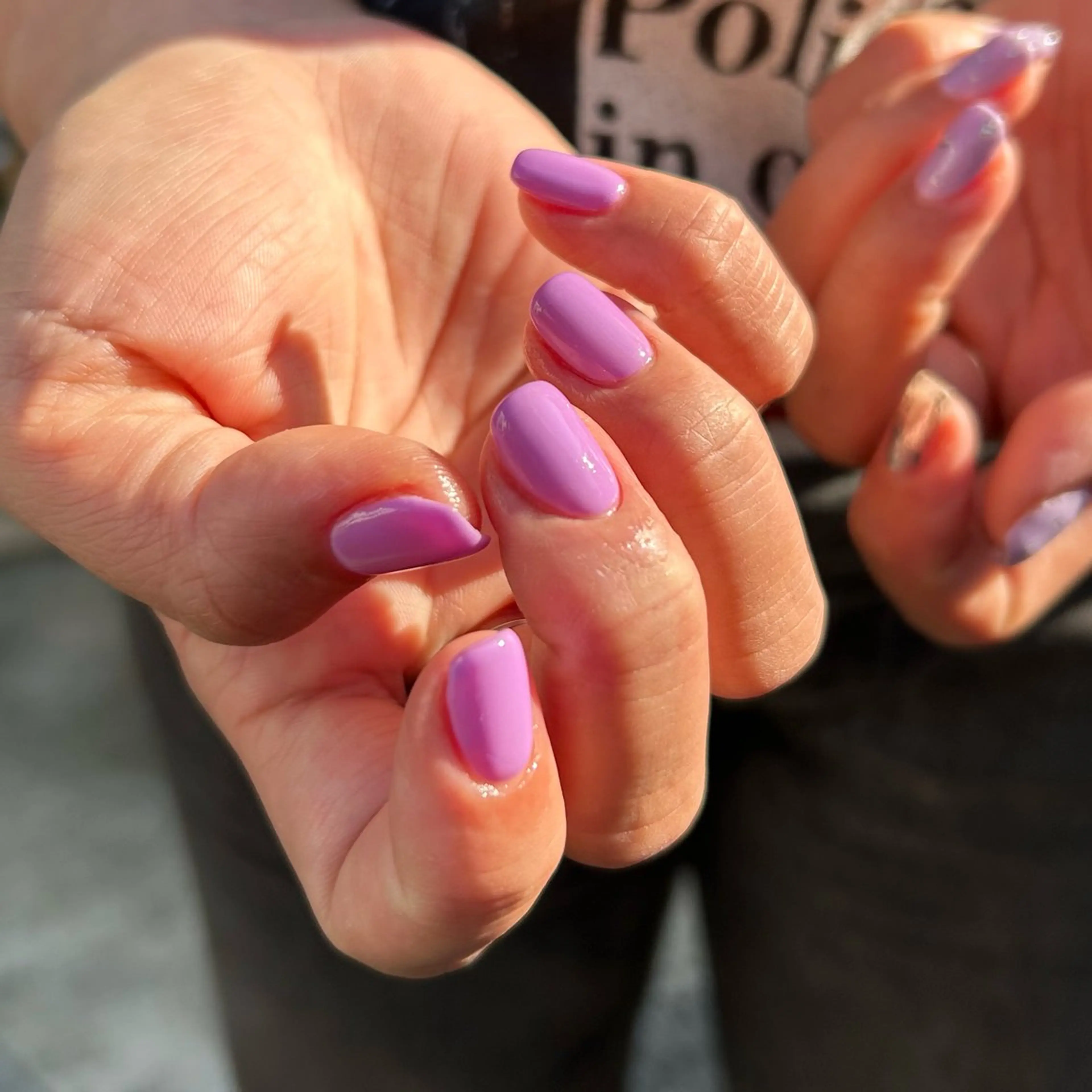 ネイル ワンカラーネイル Yumi 広尾→銀座のネイルデザイン